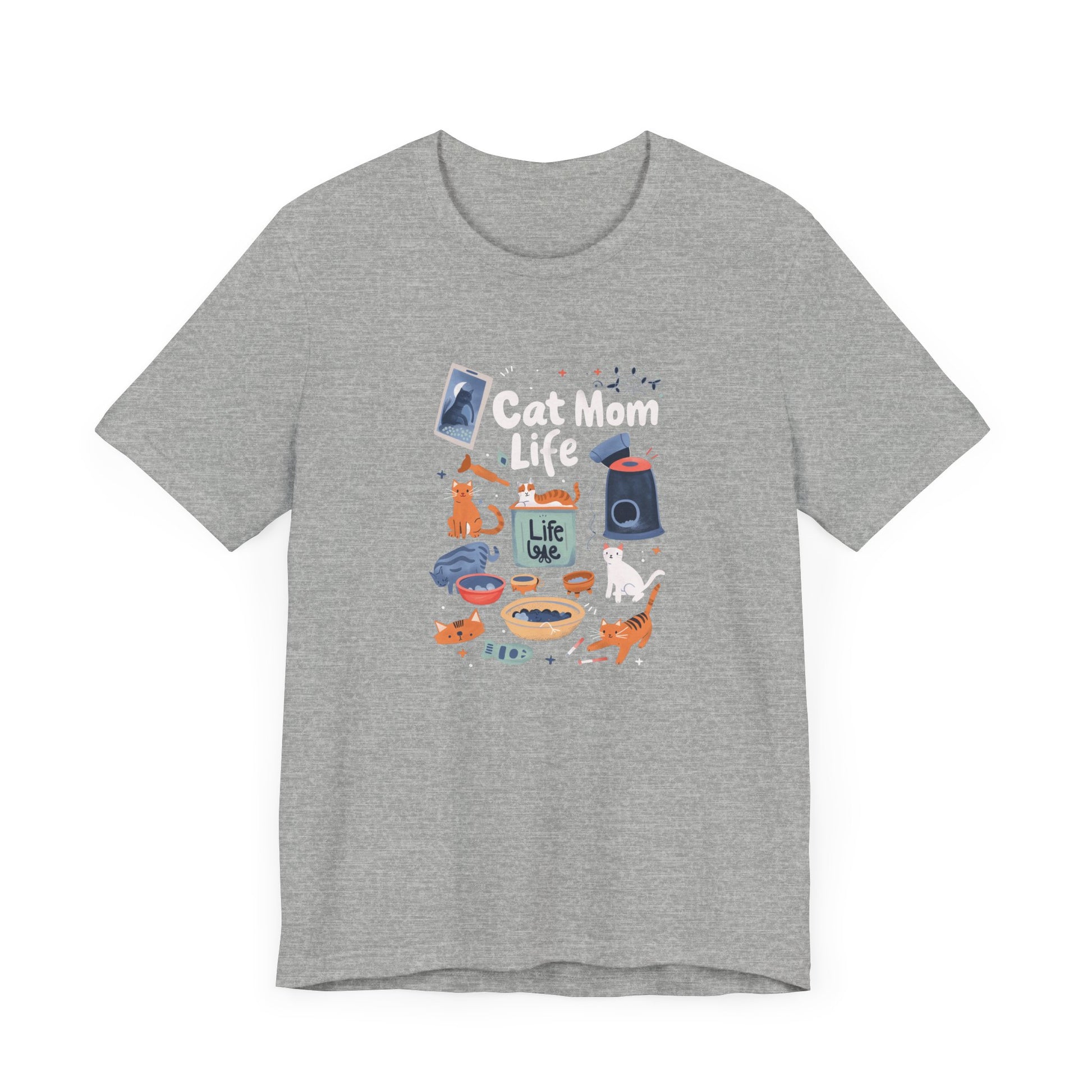 Custom Cat Mom Shirt, Crazy Cat Mom Tee, Funny Cat Mom Life, Custom Cat Mom Gifts, Cute Cat Lover TShirts, Best Cat Mom, Cat Mom Graphic Tee
