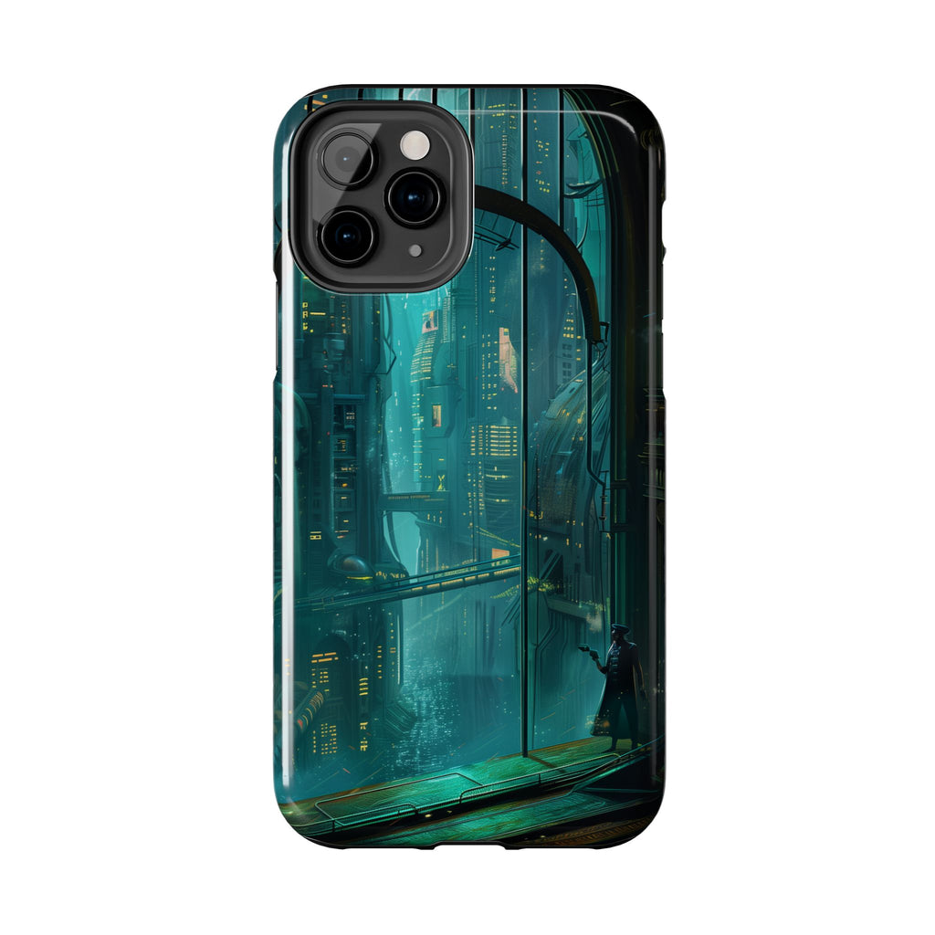 BioShock Inspired Phone Case - Underwater Art Deco City - Gaming Phone Cover - Unique Video Game Accessory