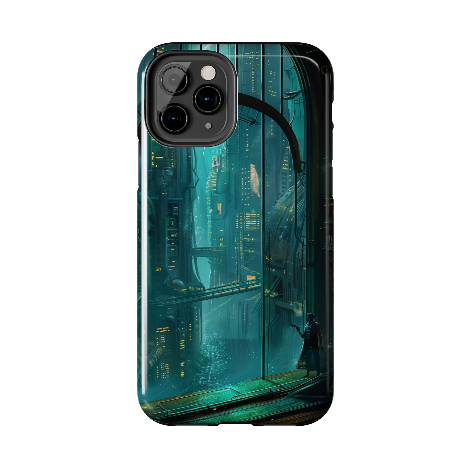 BioShock Inspired Phone Case - Underwater Art Deco City - Gaming Phone Cover - Unique Video Game Accessory
