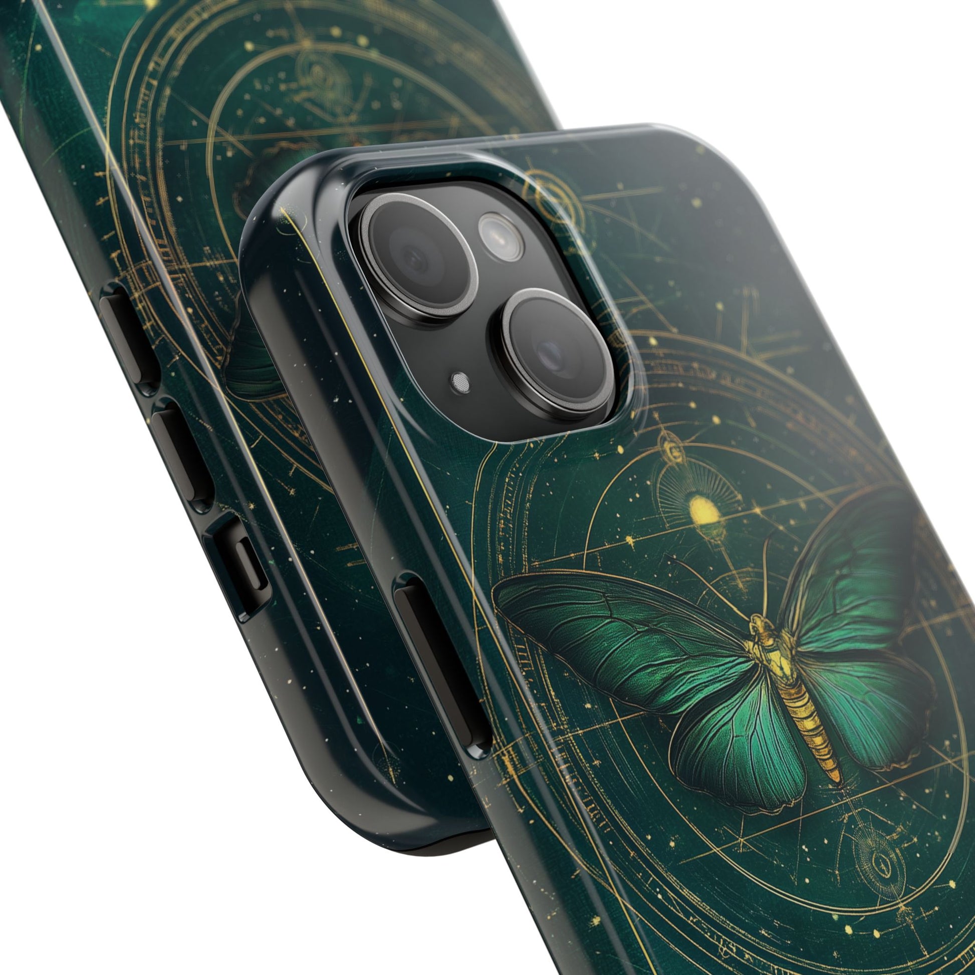 Celestial Dark Academia Phone Case, Magical Moth Vintage  Witchcraft iPhone Cover, Esoteric Nature Art, iPhone 15 Pro Max, iPhone 14 Pro