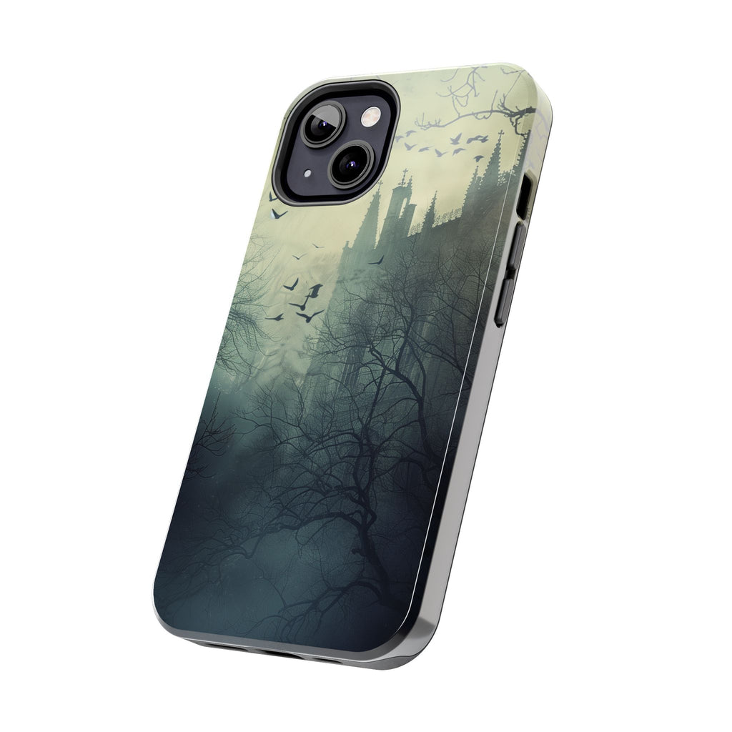 Gothic Architecture Phone Case, Dark Academia Phone Case, Moon and Tarot Case, Halloween Spooky Season, Dark Academia iPhone 15 Pro Max