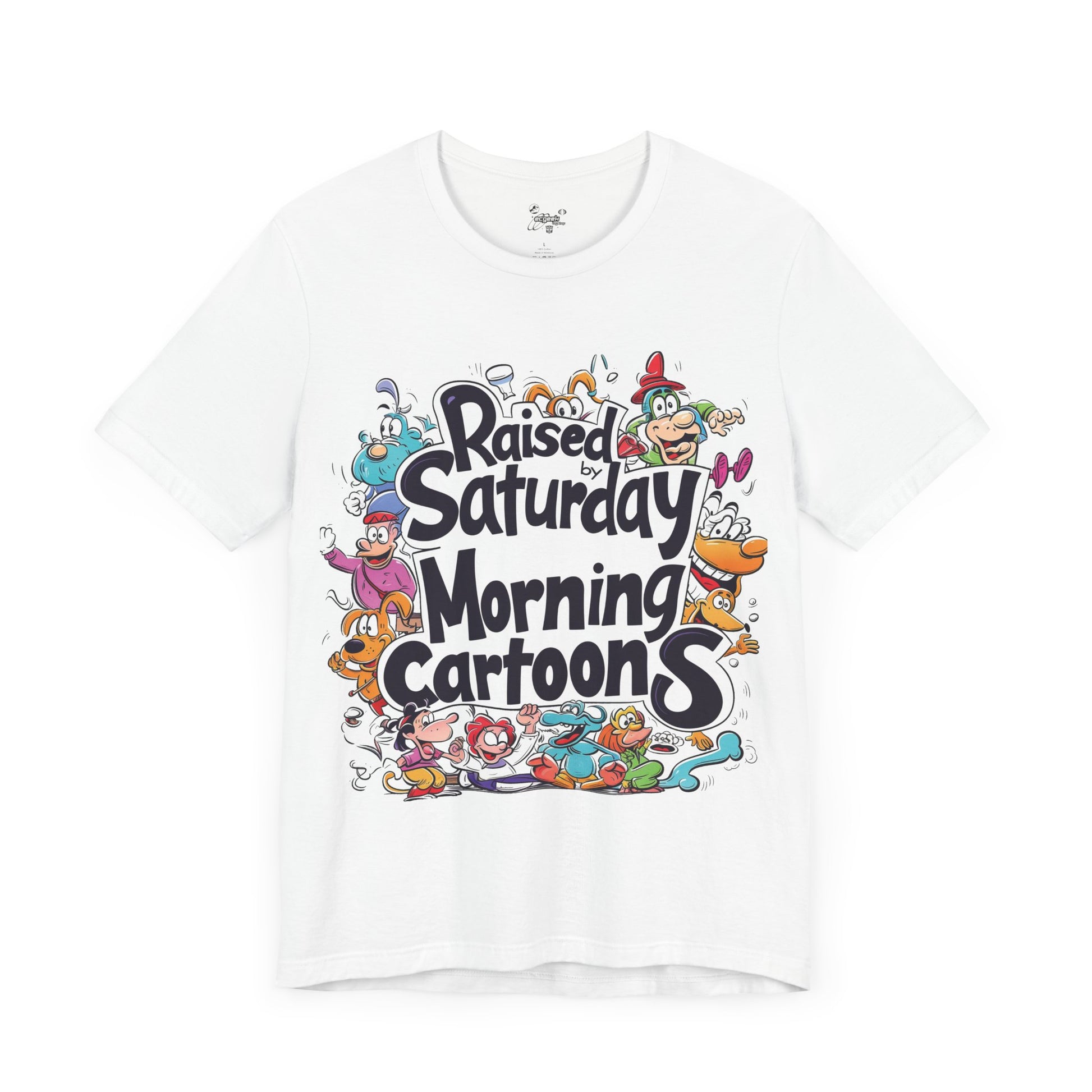 Custom Retro Cartoon Graphic tShirt, 80s 90s Saturday Morning Nostalgia, Custom Cartoon Graphic tShirt, Retro Cartoon Mens Shirt