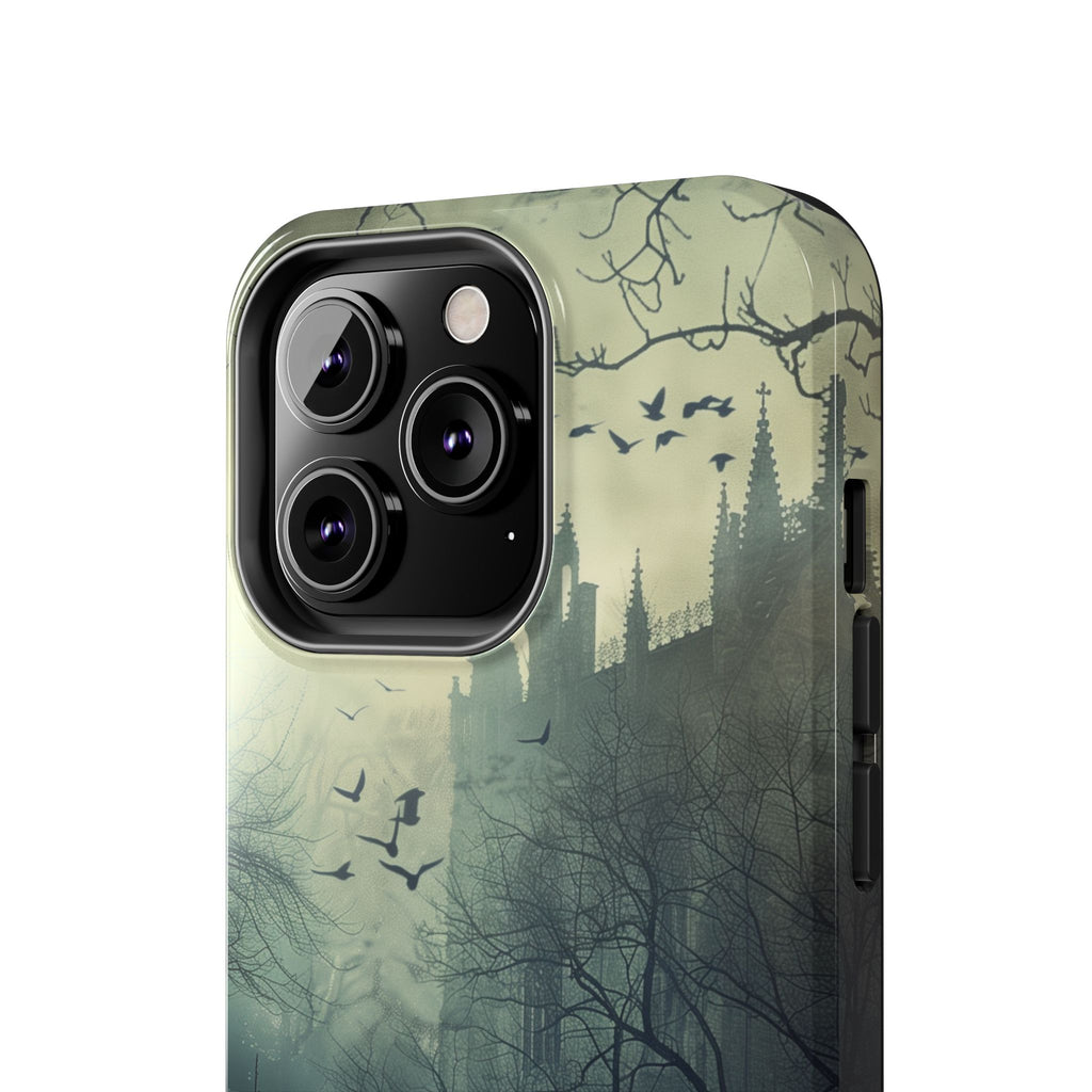 Gothic Architecture Phone Case, Dark Academia Phone Case, Moon and Tarot Case, Halloween Spooky Season, Dark Academia iPhone 15 Pro Max