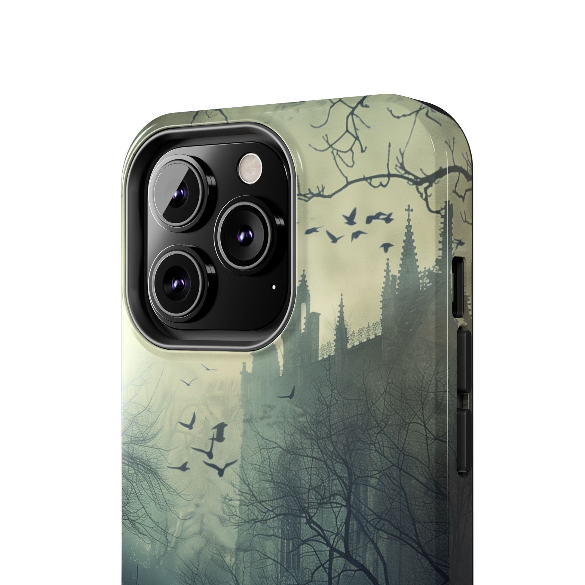 Gothic Architecture Phone Case, Dark Academia Phone Case, Moon and Tarot Case, Halloween Spooky Season, Dark Academia iPhone 15 Pro Max
