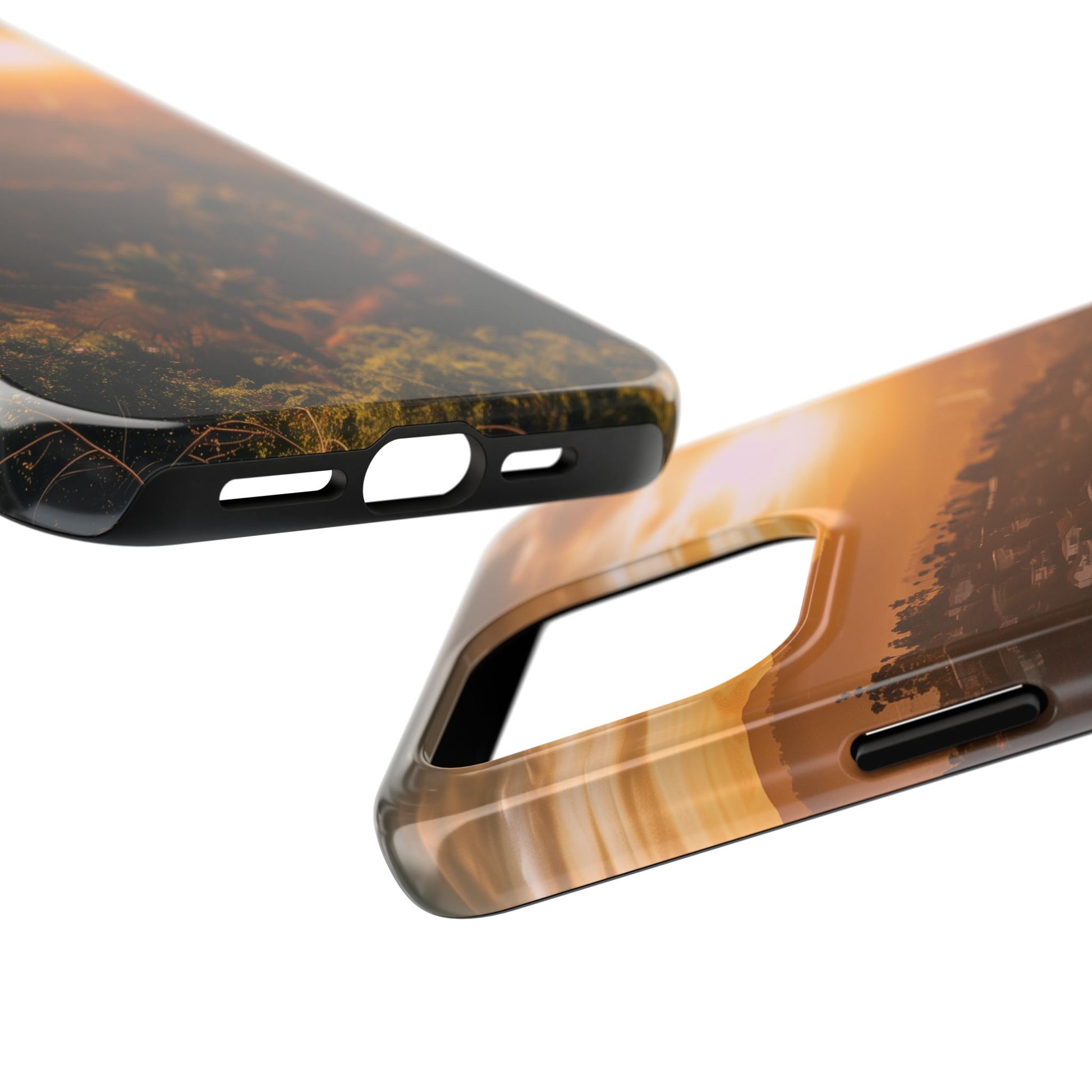 Los Angeles Sunset iPhone Case, Golden Hour Scenic View, Hollywood Hills Sunset Phone Case, Palm Trees Phone Case, iphone 15 pro max case