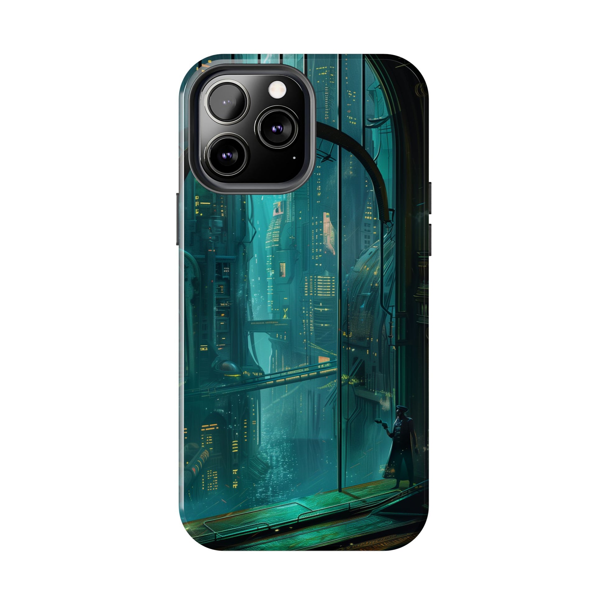 BioShock Inspired Phone Case - Underwater Art Deco City - Gaming Phone Cover - Unique Video Game Accessory