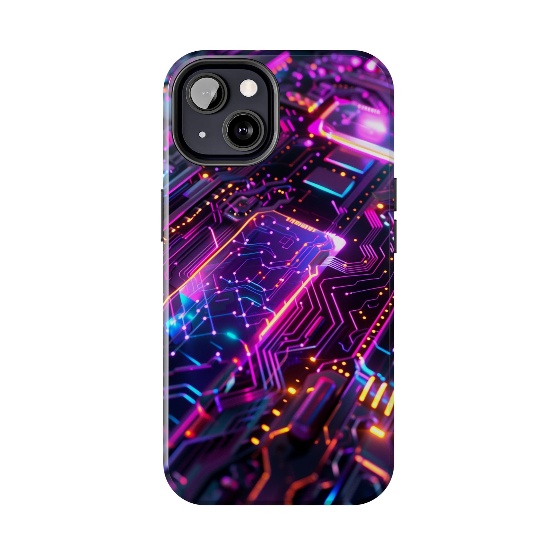 Circuit Board Phone Case, Futuristic Circuit Phone Case, High-Tech Gift, Custom Sci-Fi Phone Case, iphone 15 pro max