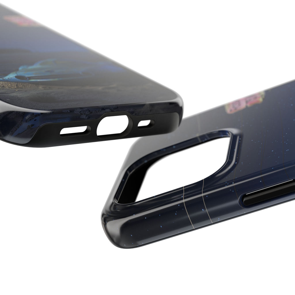 UFO Phone Case, Tough iPhone Case, Roswell UFO Crash Phone Case, Alien Invasion Design, Extraterrestrial iPhone Cover, Unique Sci-Fi Gift