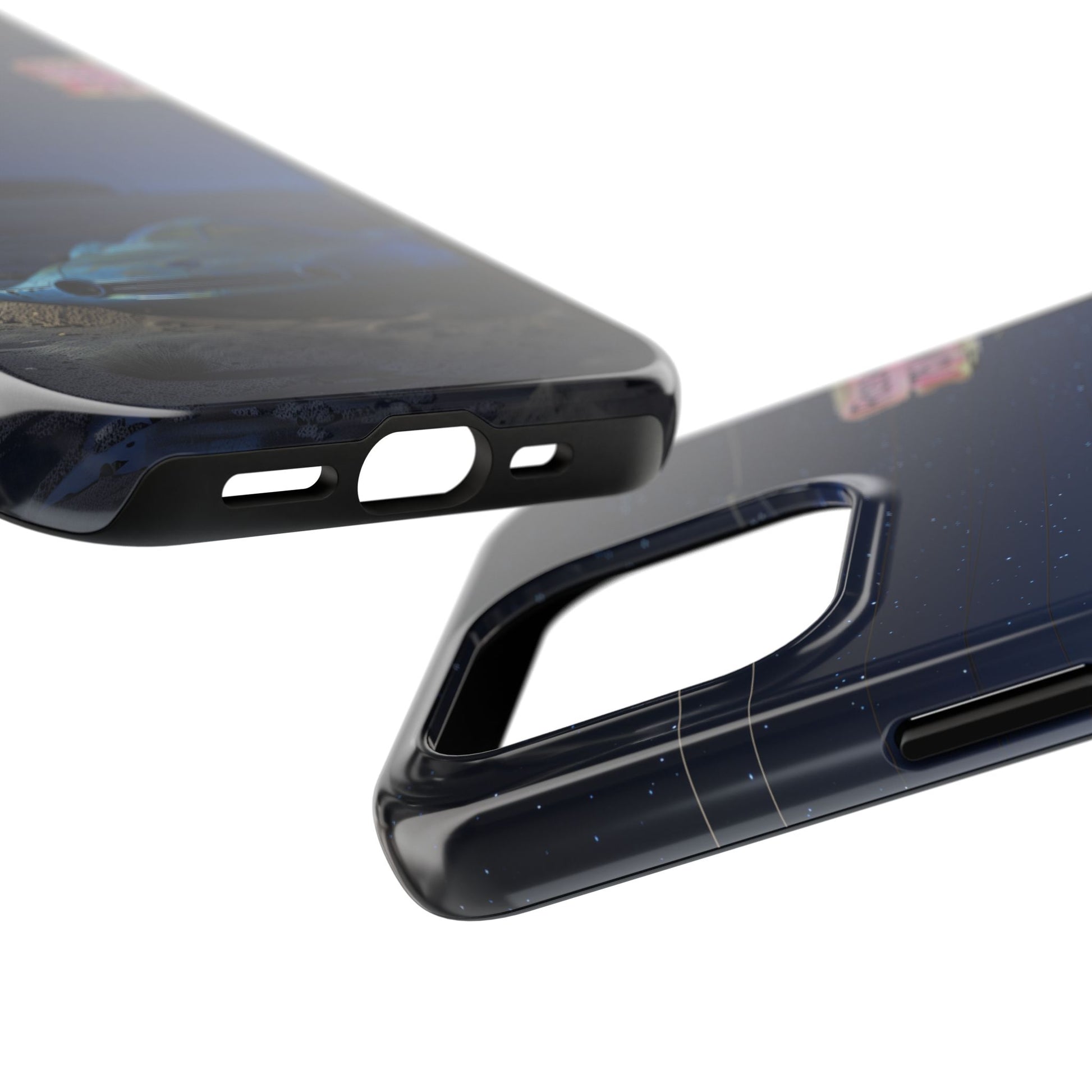 UFO Phone Case, Tough iPhone Case, Roswell UFO Crash Phone Case, Alien Invasion Design, Extraterrestrial iPhone Cover, Unique Sci-Fi Gift