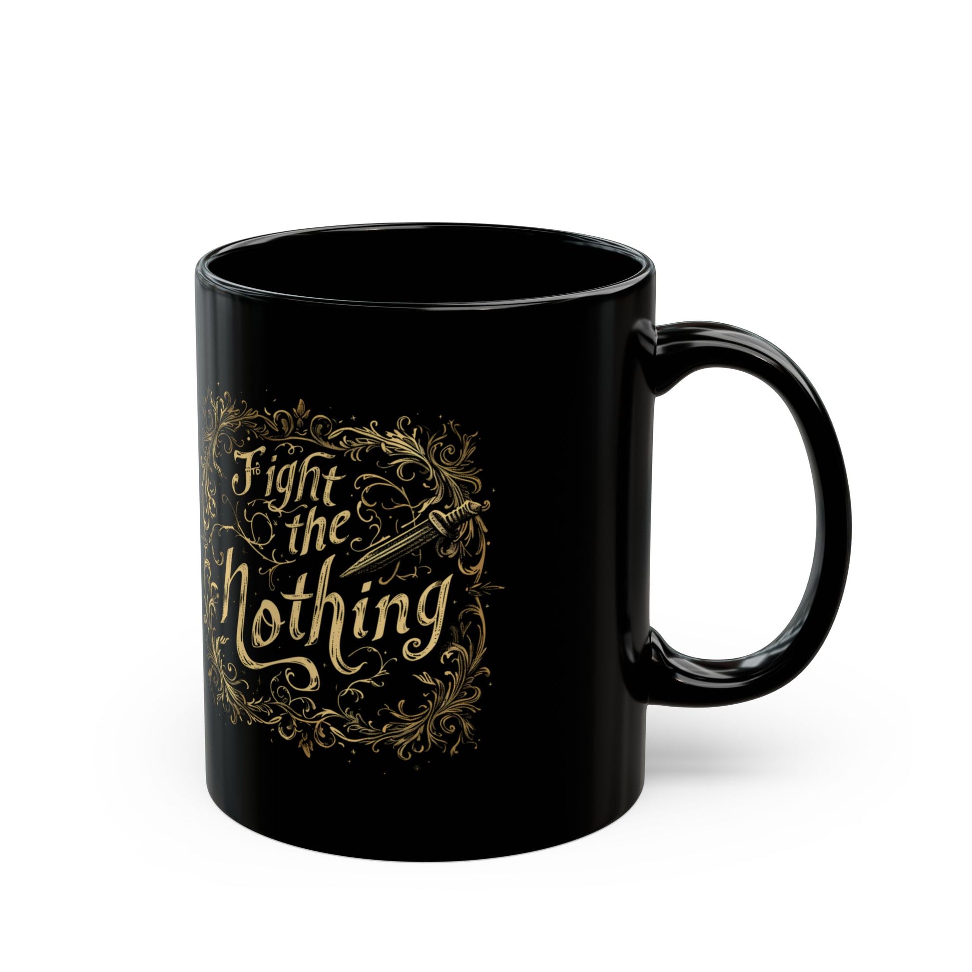 The NeverEnding Story Gmork Coffee Mug | 11oz Ceramic | Fight the Nothing