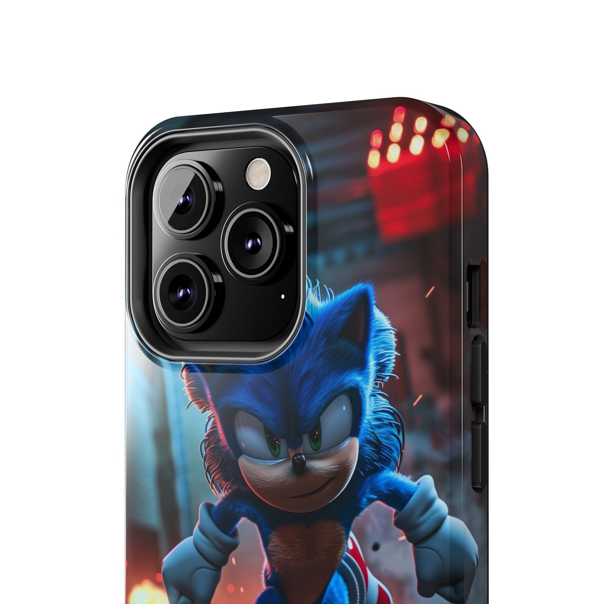Durable Sonic Phone Case - Protective Sonic the Hedgehog Design - Tough Mobile Cover - Fun Video Game Phone Accessory