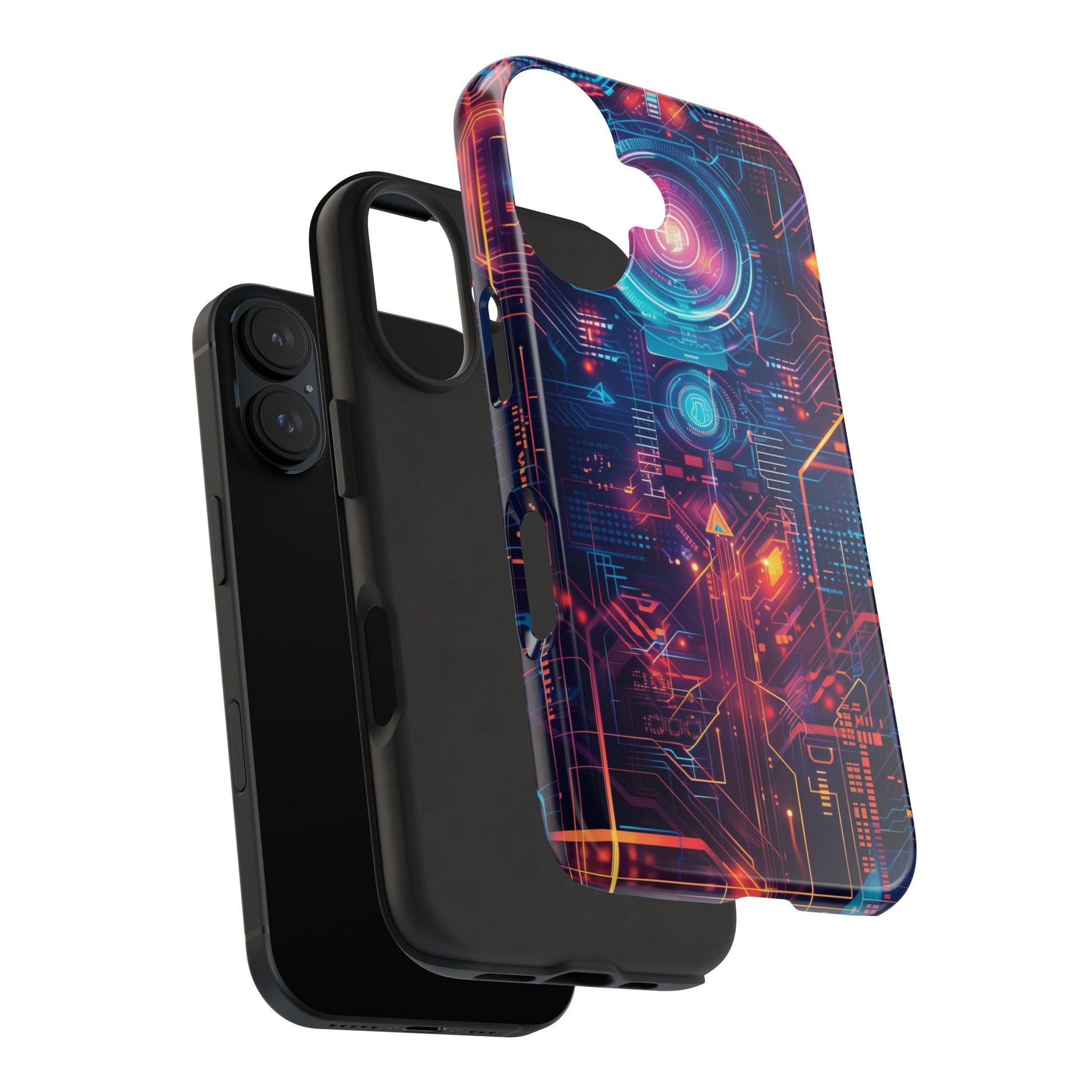 Circuit Board Phone Case, Futuristic Circuit Phone Case, High-Tech Gift, Custom Sci-Fi Phone Case, iphone 15 pro max