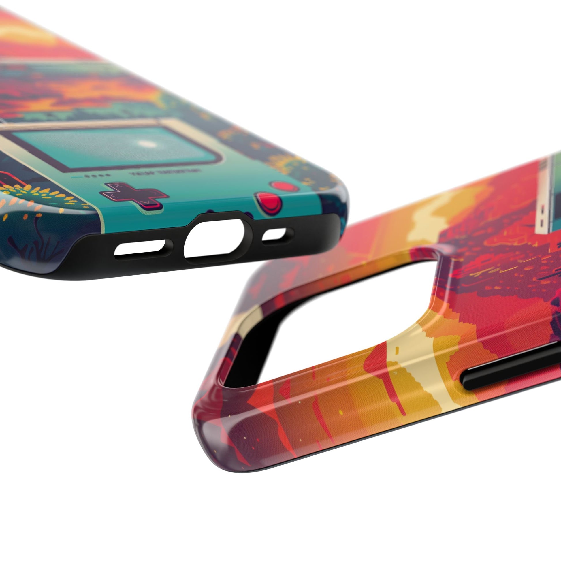 Durable iPhone Case with Alternative Universe Game Console Design - Protective Phone Cover - Fun and Sturdy Gaming Accessory - Gamer Gift
