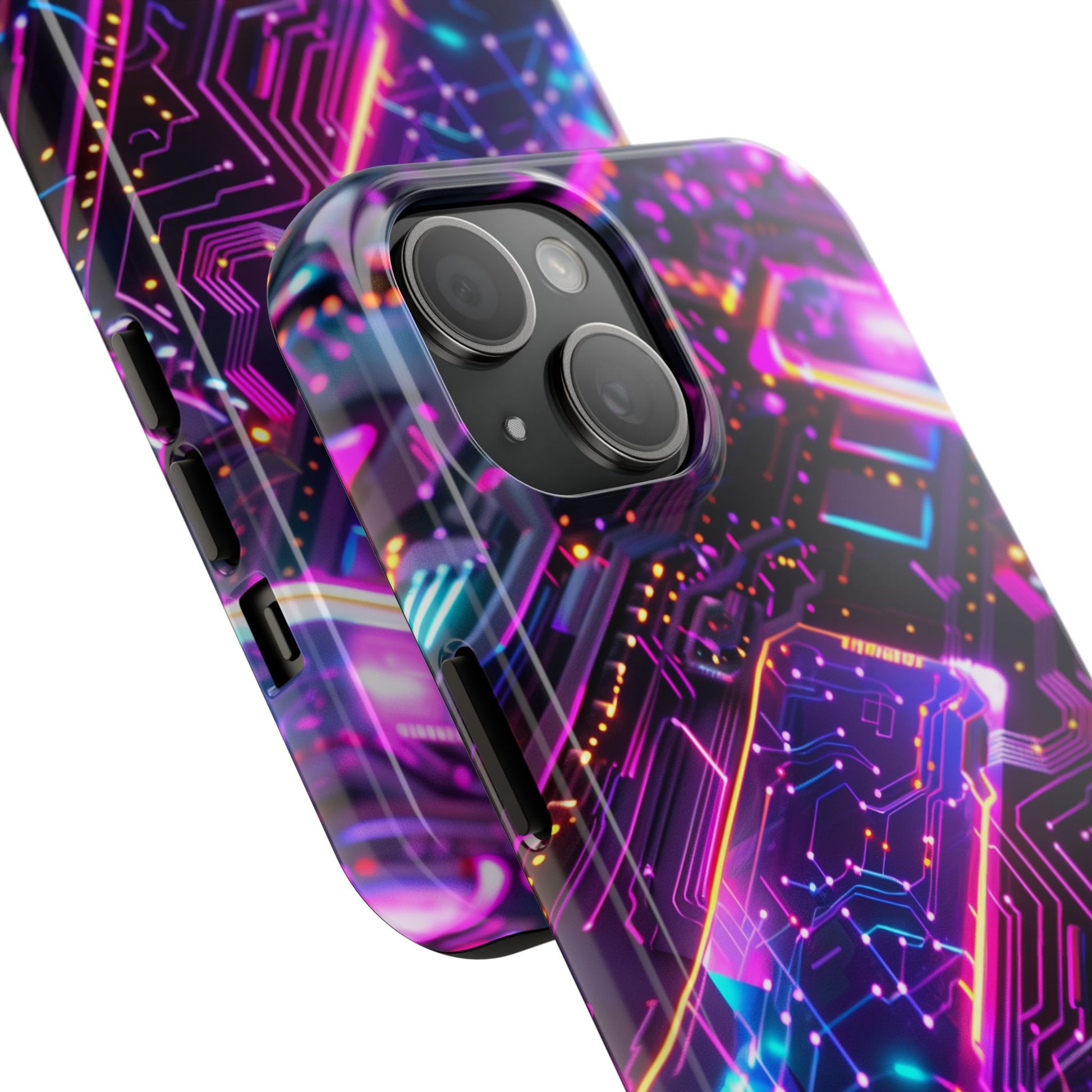 Circuit Board Phone Case, Futuristic Circuit Phone Case, High-Tech Gift, Custom Sci-Fi Phone Case, iphone 15 pro max