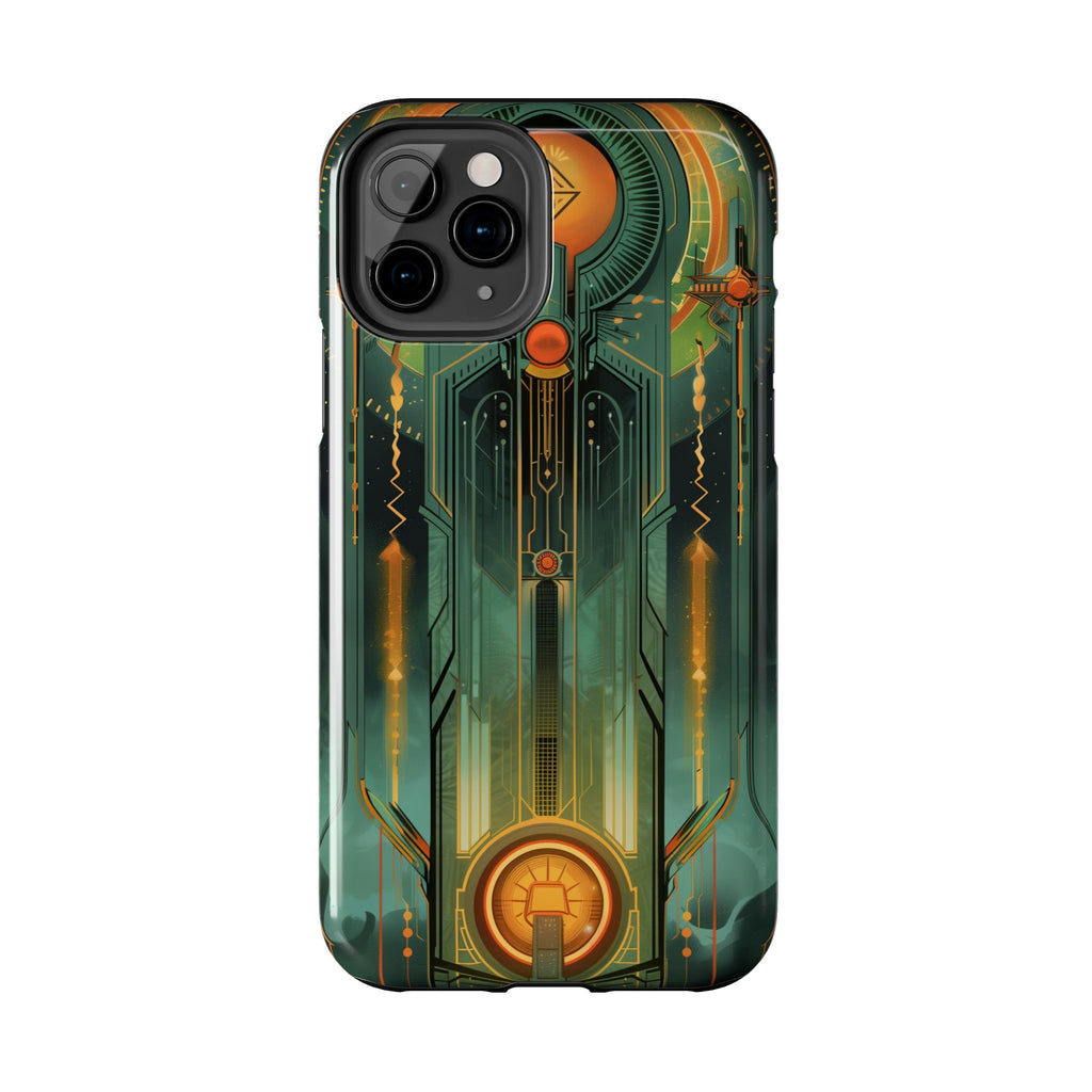 Art Deco Phone Case, Architecture Phone Case, Durable iPhone Case, Gift for Architect, iPhone 14 Case, Art Deco Building Phone Case
