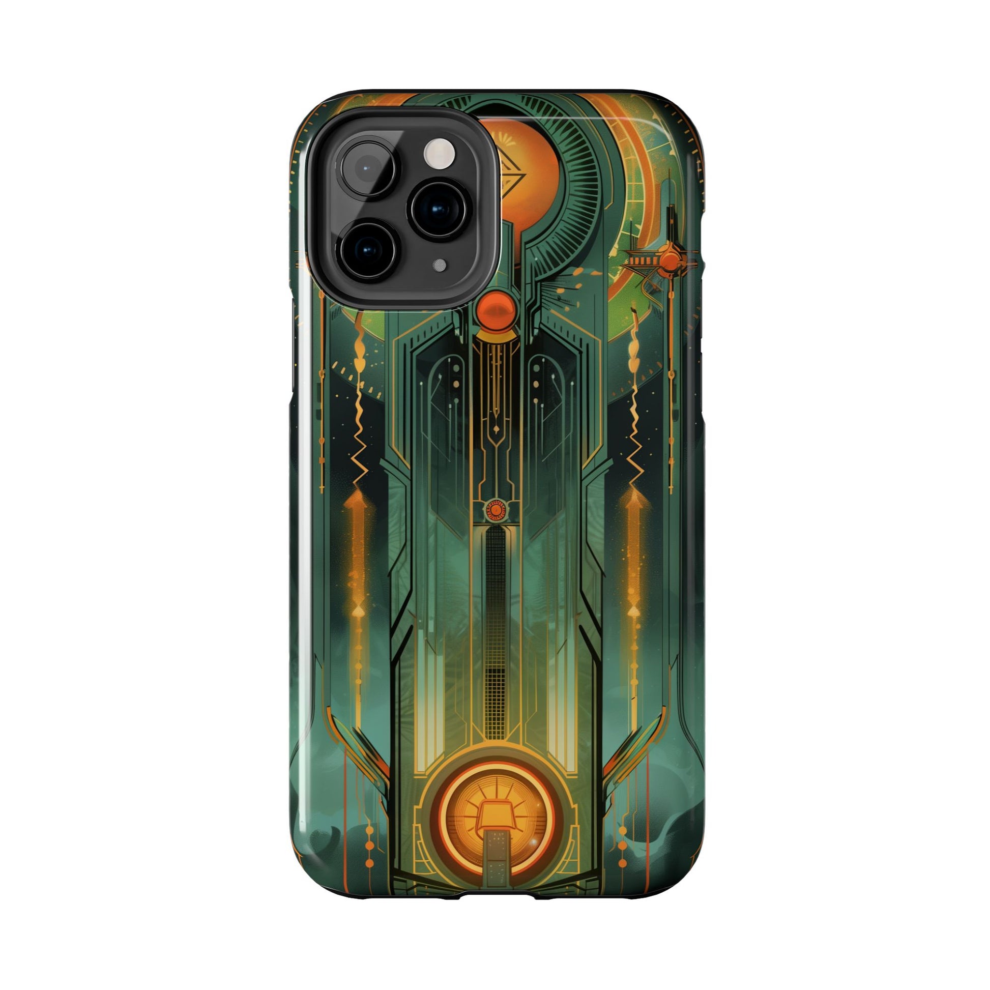 Art Deco Phone Case, Architecture Phone Case, Durable iPhone Case, Gift for Architect, iPhone 14 Case, Art Deco Building Phone Case