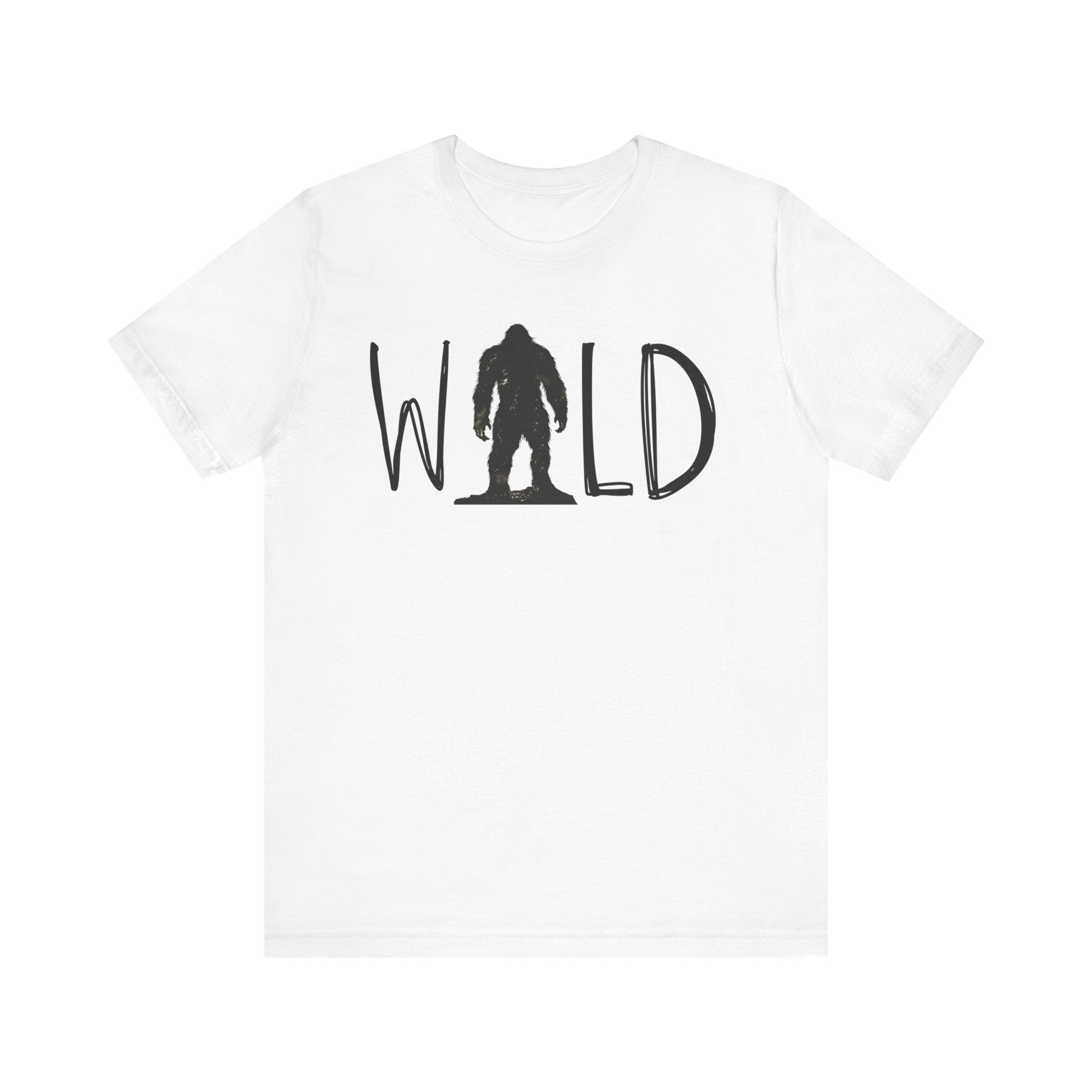 Wild Shirt, Bigfoot Tshirt, Bigfoot WILD Shirt, Camping Shirt, Outdoors Shirt, Bigfoot Shirt, Shirt for Camping, Camping Trip Shirt, Bigfoot