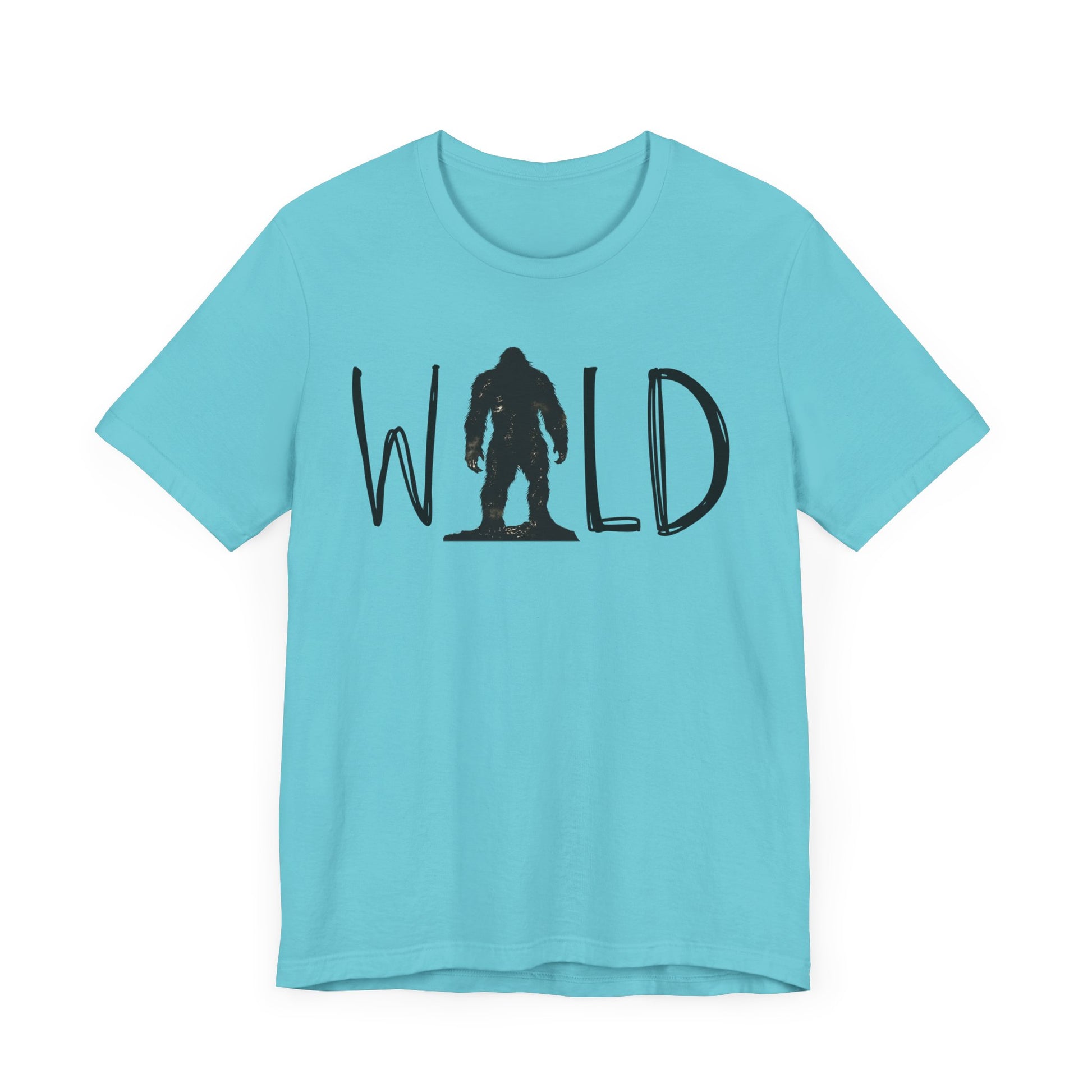Wild Shirt, Bigfoot Tshirt, Bigfoot WILD Shirt, Camping Shirt, Outdoors Shirt, Bigfoot Shirt, Shirt for Camping, Camping Trip Shirt, Bigfoot