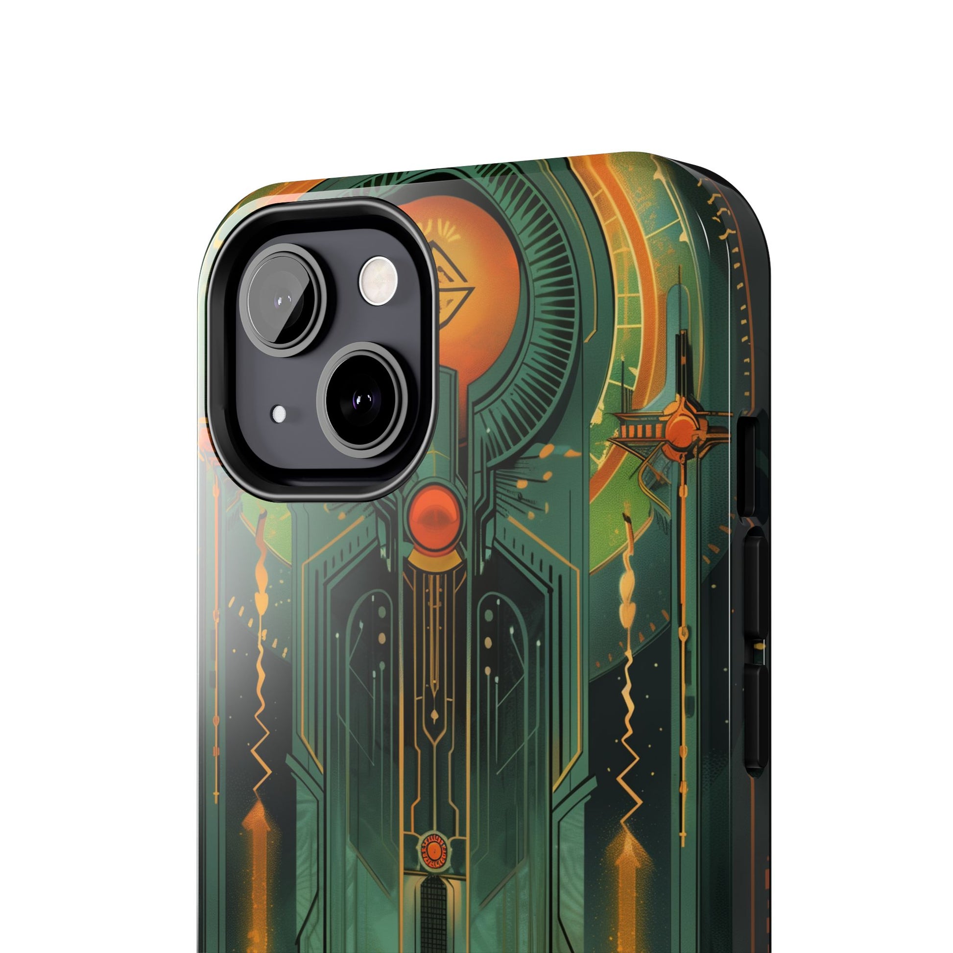 Art Deco Phone Case, Architecture Phone Case, Durable iPhone Case, Gift for Architect, iPhone 14 Case, Art Deco Building Phone Case