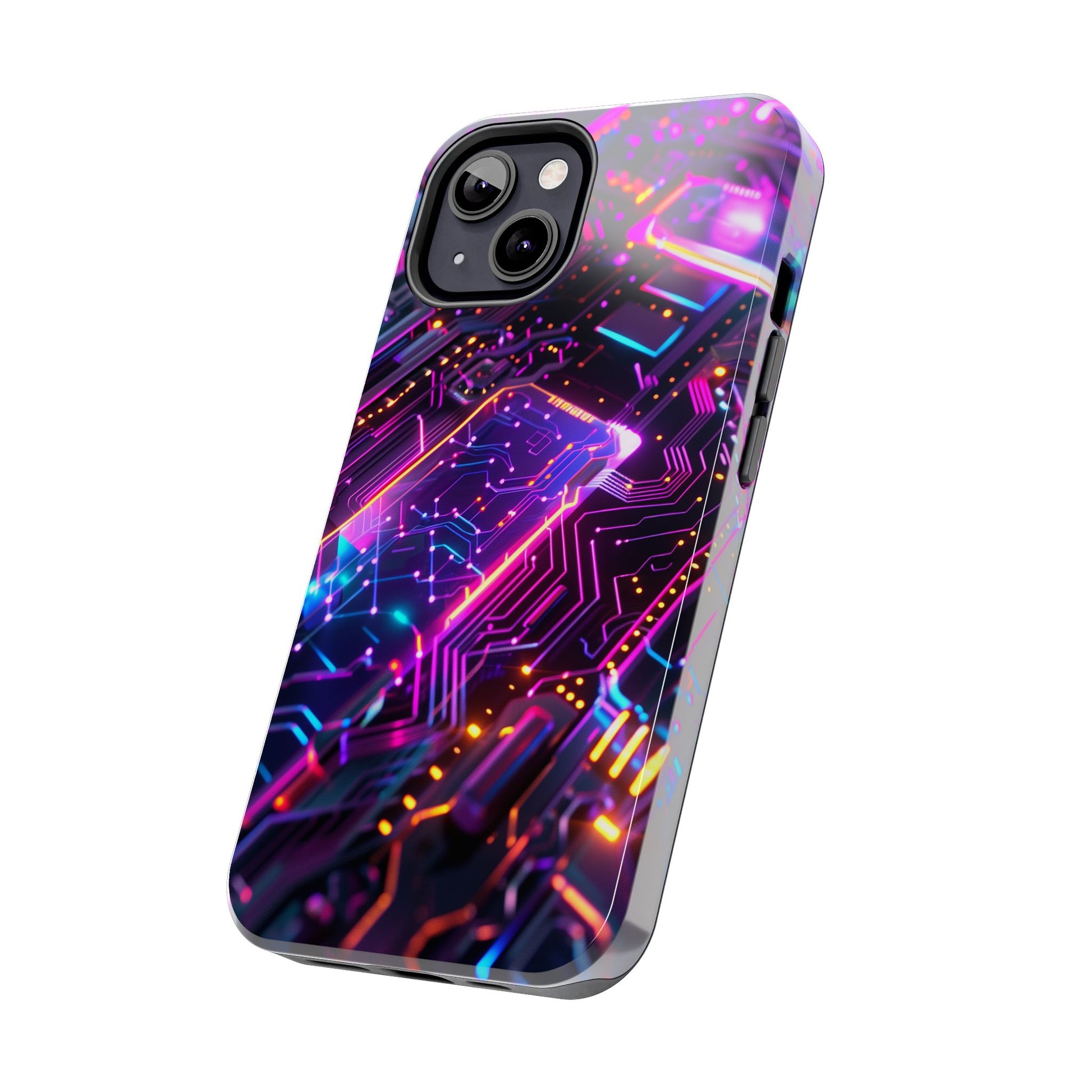 Circuit Board Phone Case, Futuristic Circuit Phone Case, High-Tech Gift, Custom Sci-Fi Phone Case, iphone 15 pro max