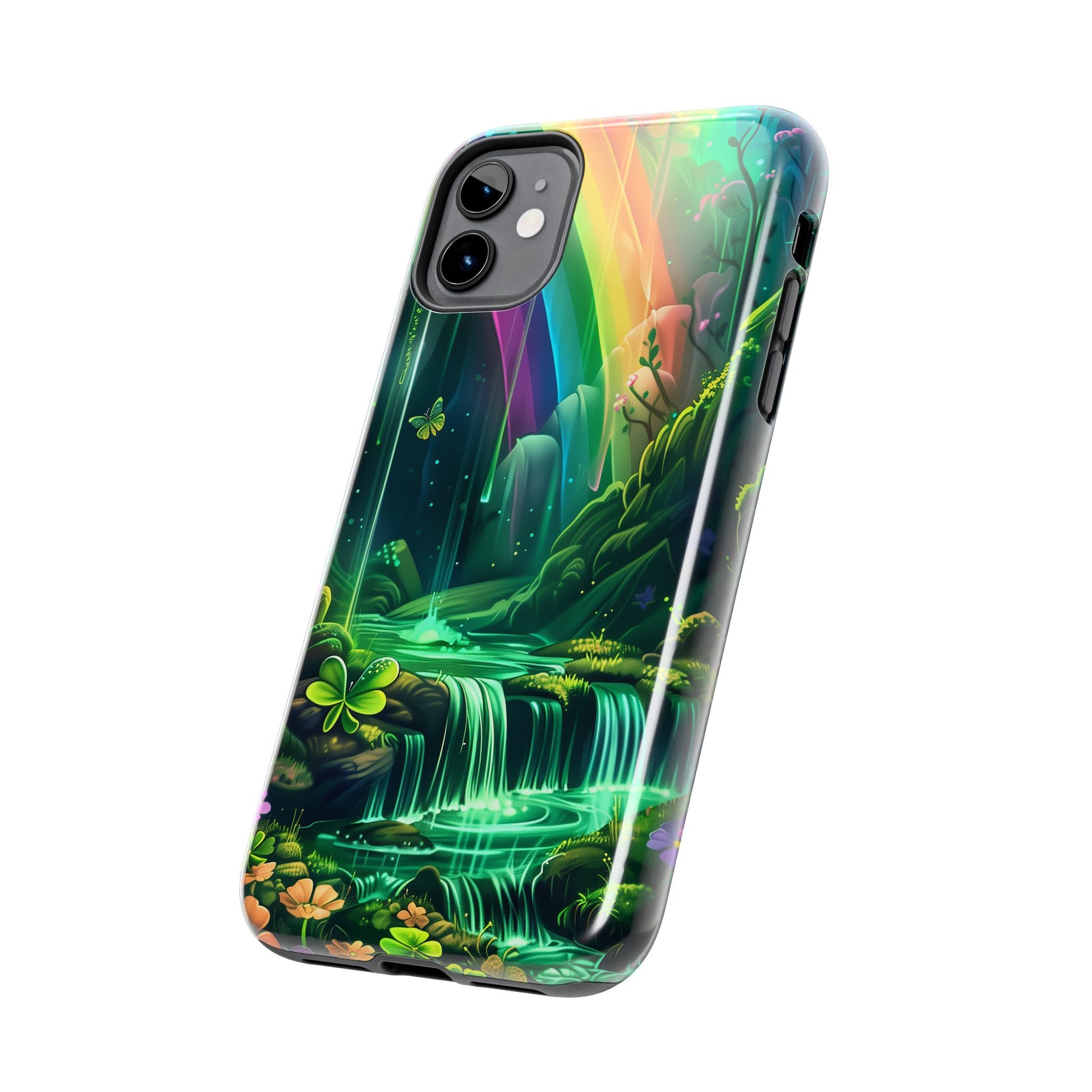 St. Patrick's Day Durable Phone Case, Lucky Phone Case Design, Durable Irish Luck Protective Cover, Holiday Gift Idea