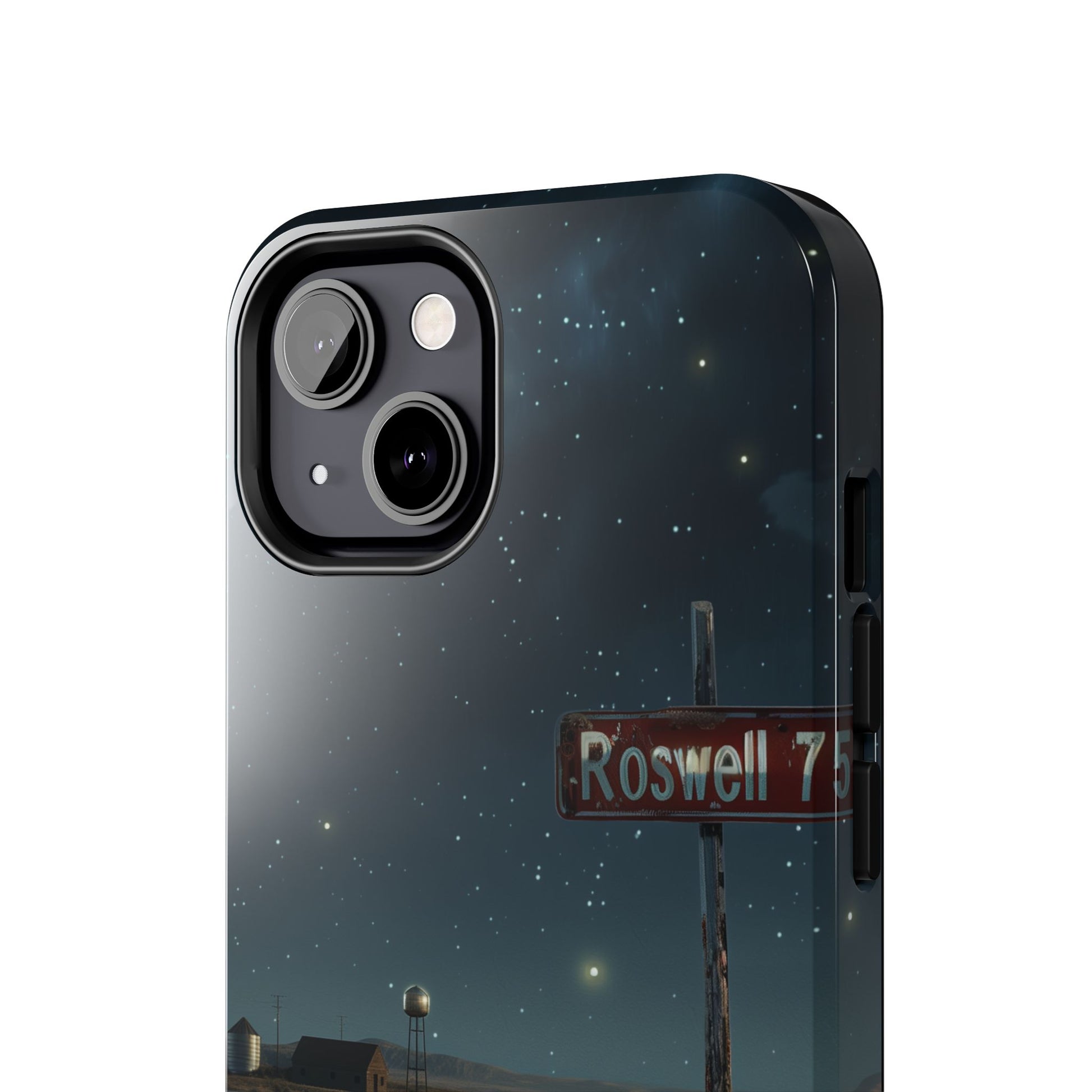 UFO Crash Roswell Phone Case Roswell Incident Alien Invasion Extraterrestrial Area 51 Alien Autopsy Cryptozoology 13 14 15 iPhone Pro Max