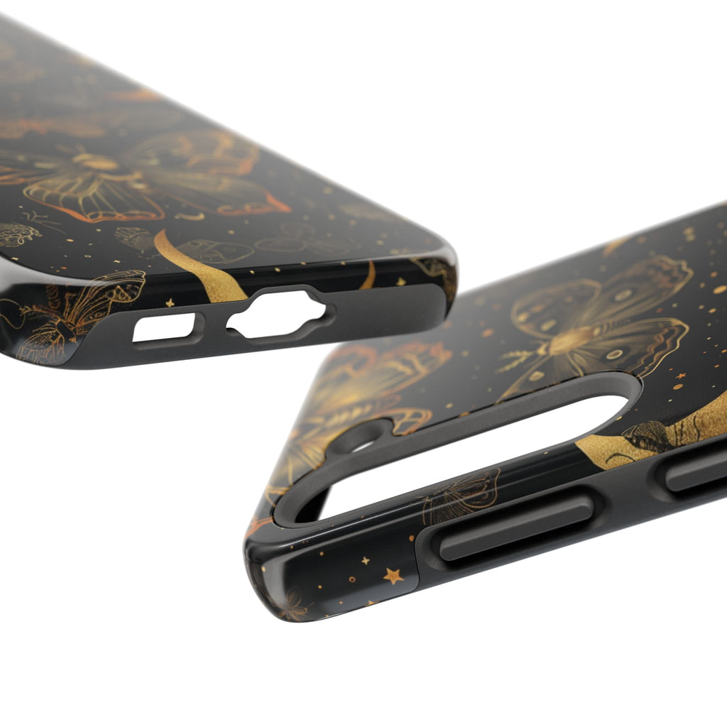 D Dark Academia Mystical Phone Case, Mystical Moth Phone Case, Vintage Magic Witchcraft iPhone Cover, Esoteric Nature Art, iPhone 15 Pro Max
