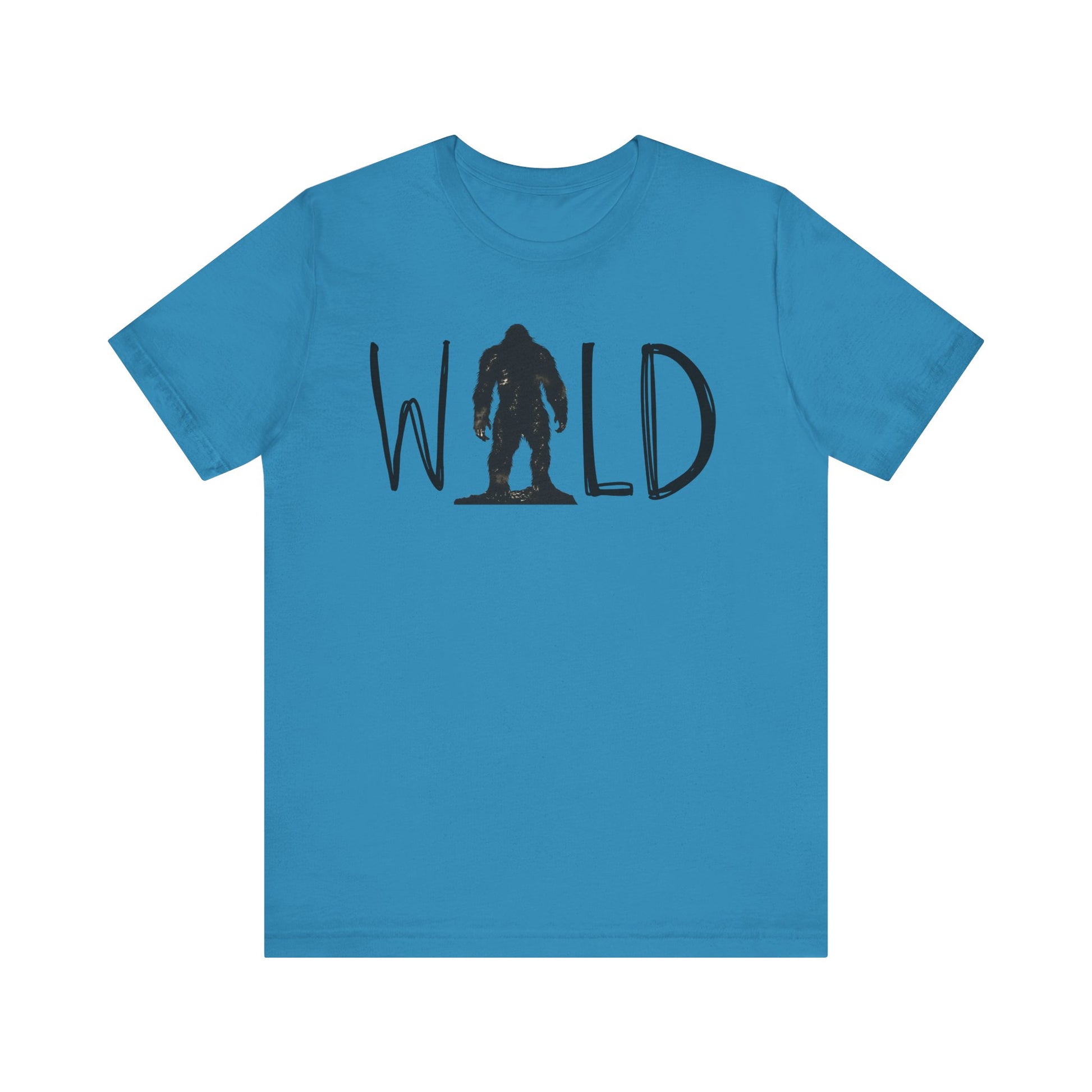 Wild Shirt, Bigfoot Tshirt, Bigfoot WILD Shirt, Camping Shirt, Outdoors Shirt, Bigfoot Shirt, Shirt for Camping, Camping Trip Shirt, Bigfoot