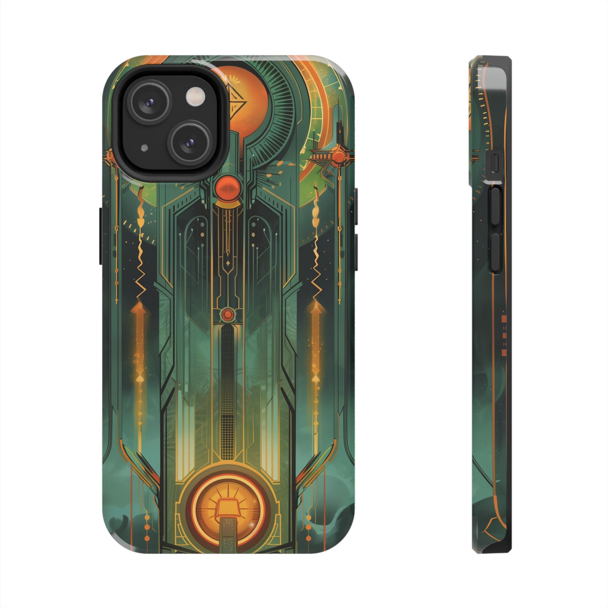 Art Deco Phone Case, Architecture Phone Case, Durable iPhone Case, Gift for Architect, iPhone 14 Case, Art Deco Building Phone Case
