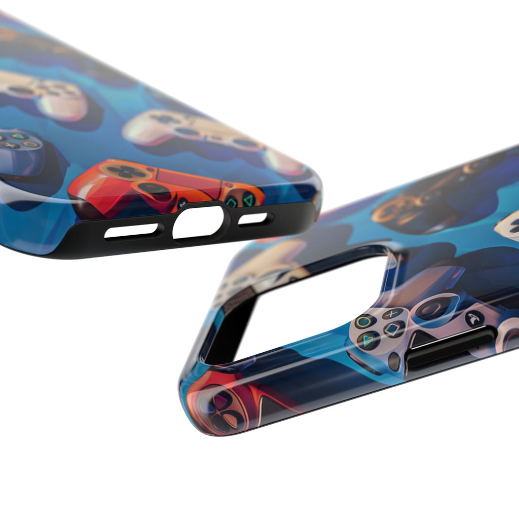 Video Game Controllers iPhone Case - Gamer Tough Phone Cover - Modern Gaming