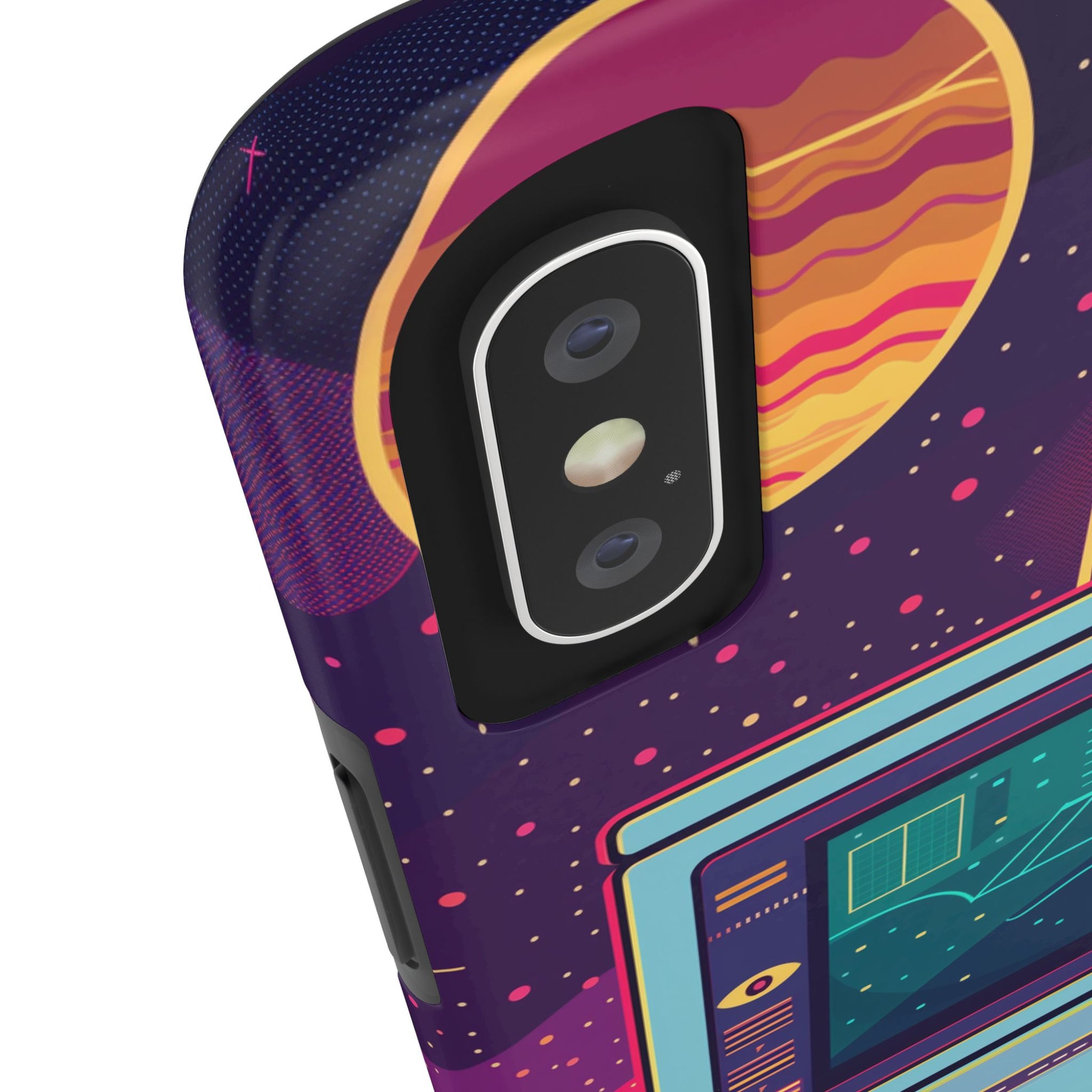 Durable iPhone Case with Alternative Universe Game Console Design - Protective Phone Cover - Fun and Sturdy Gaming Accessory - Gamer Gift