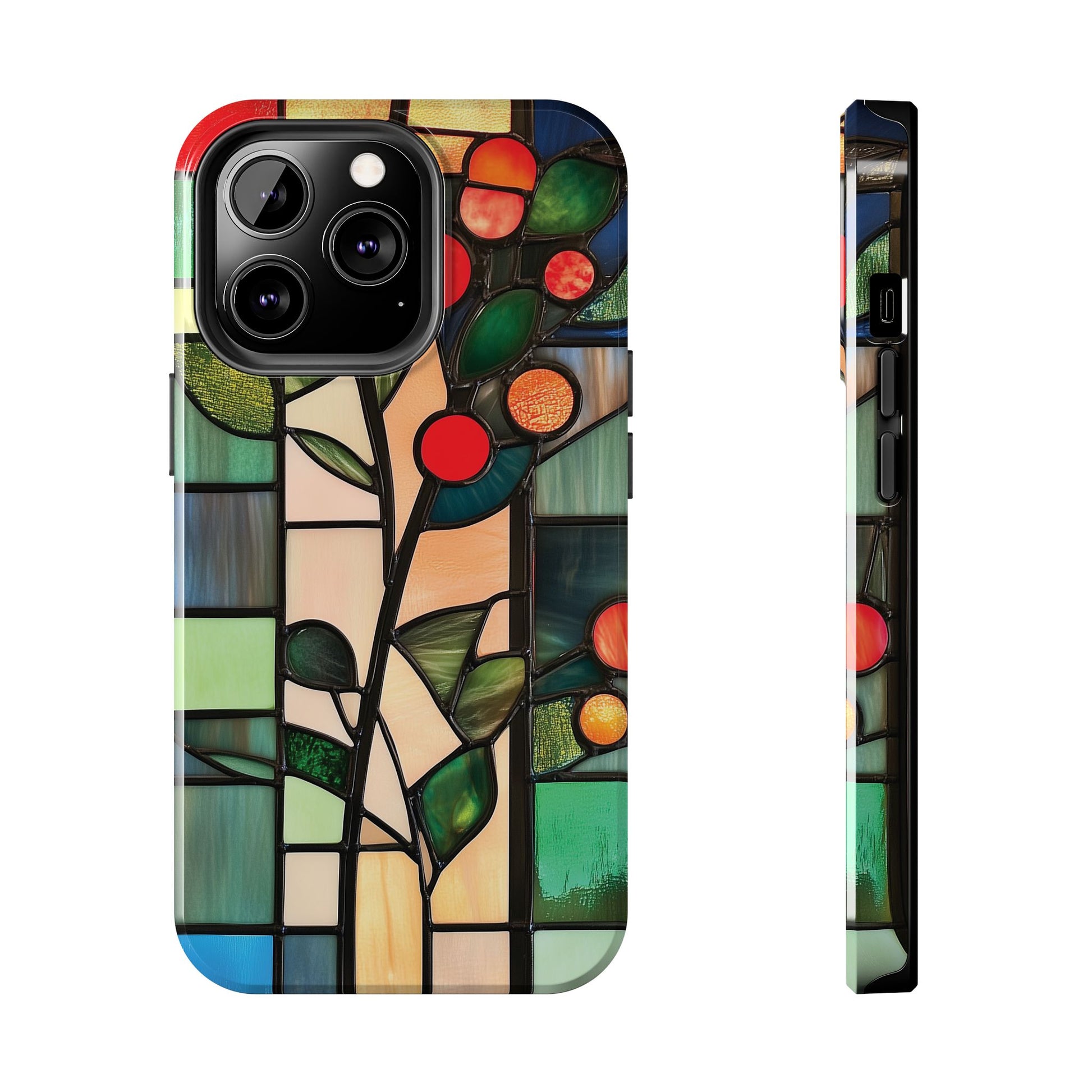 Stained Glass Phone Case Artistic iPhone Case Architectural Design, Art Deco iphone Case