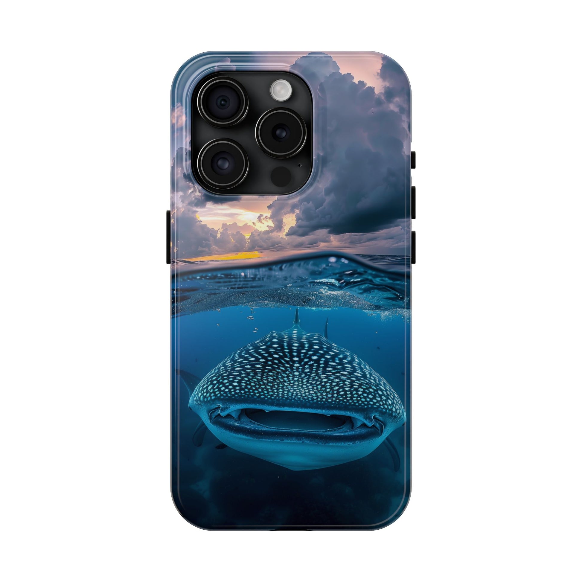 Majestic Encounter: Whale Shark Tough Phone Case