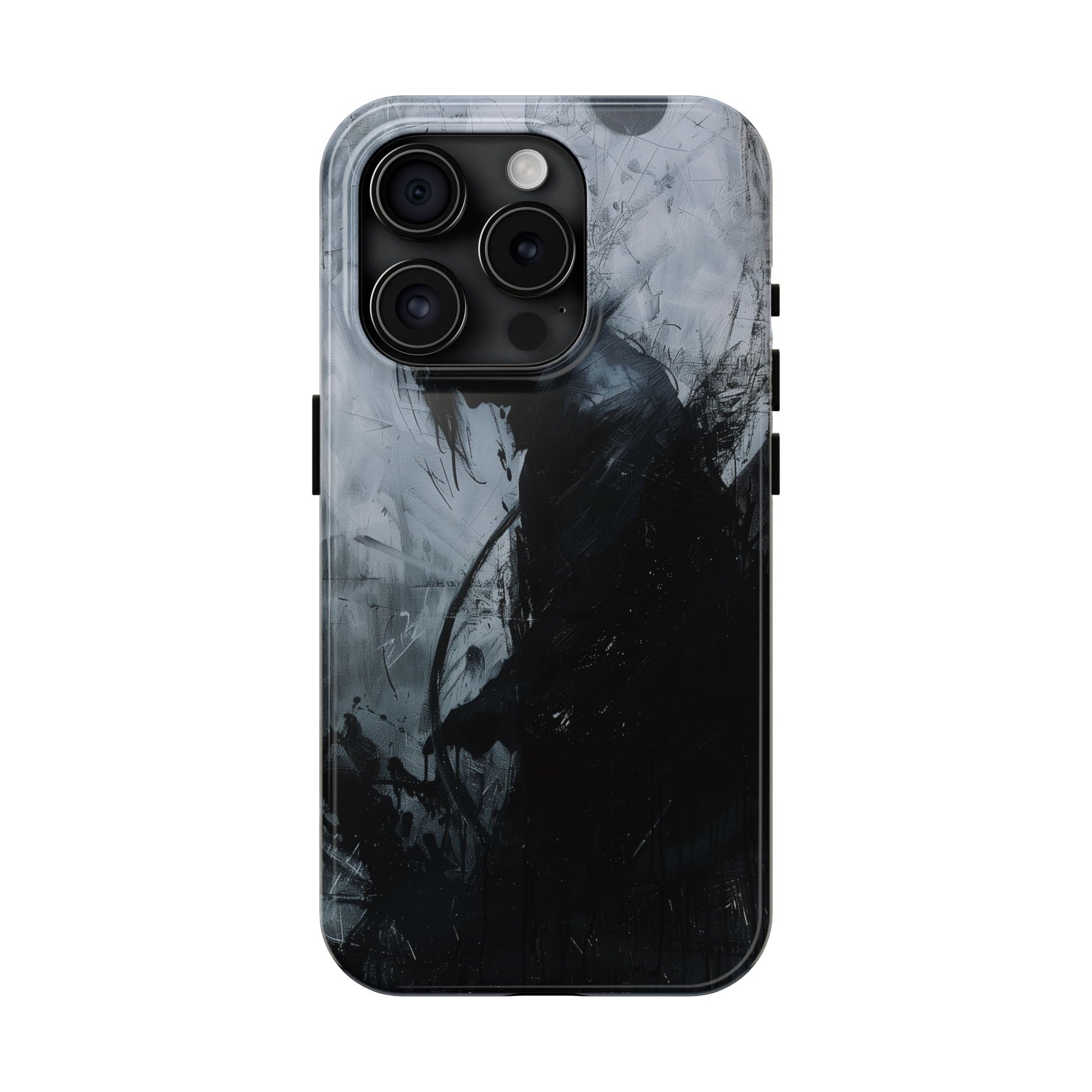 Gothic Art Phone Case Silhouette, Sandman Phone Case, Moon and Tarot Phone Case, Halloween Spooky Season, Dark Academia iPhone 15 Pro Max
