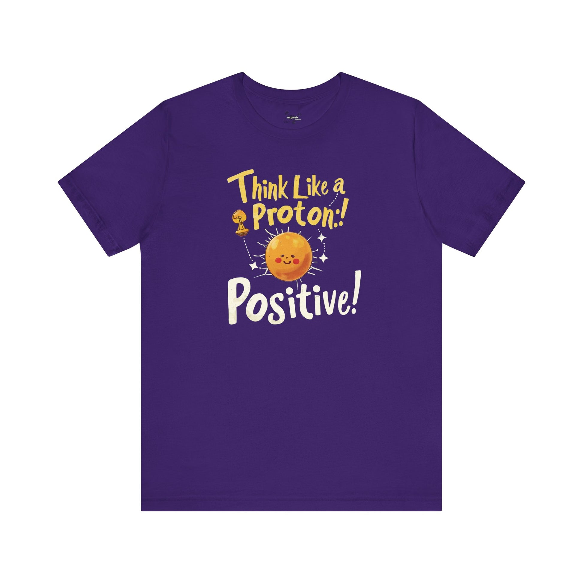 Be Positive Geek Positivity Tshirt Nerdy Custom Shirt Graphic Tee, Inspirational Quotes Gift for Geeks Back to School, Gift for Her