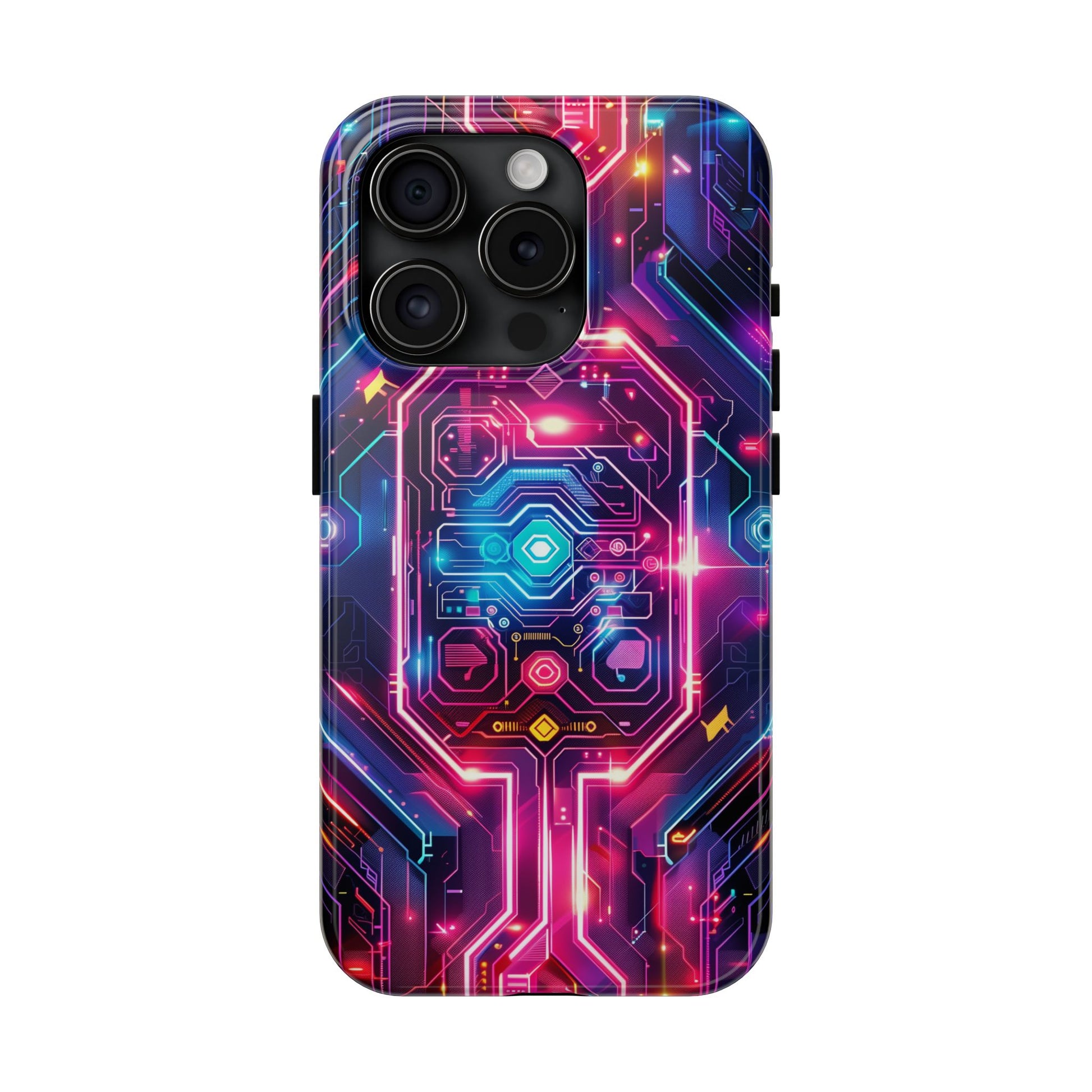 Circuit Board Phone Case, Futuristic Circuit Phone Case, High-Tech Gift for Him, Custom Sci-Fi Phone Case, iphone 15 pro max