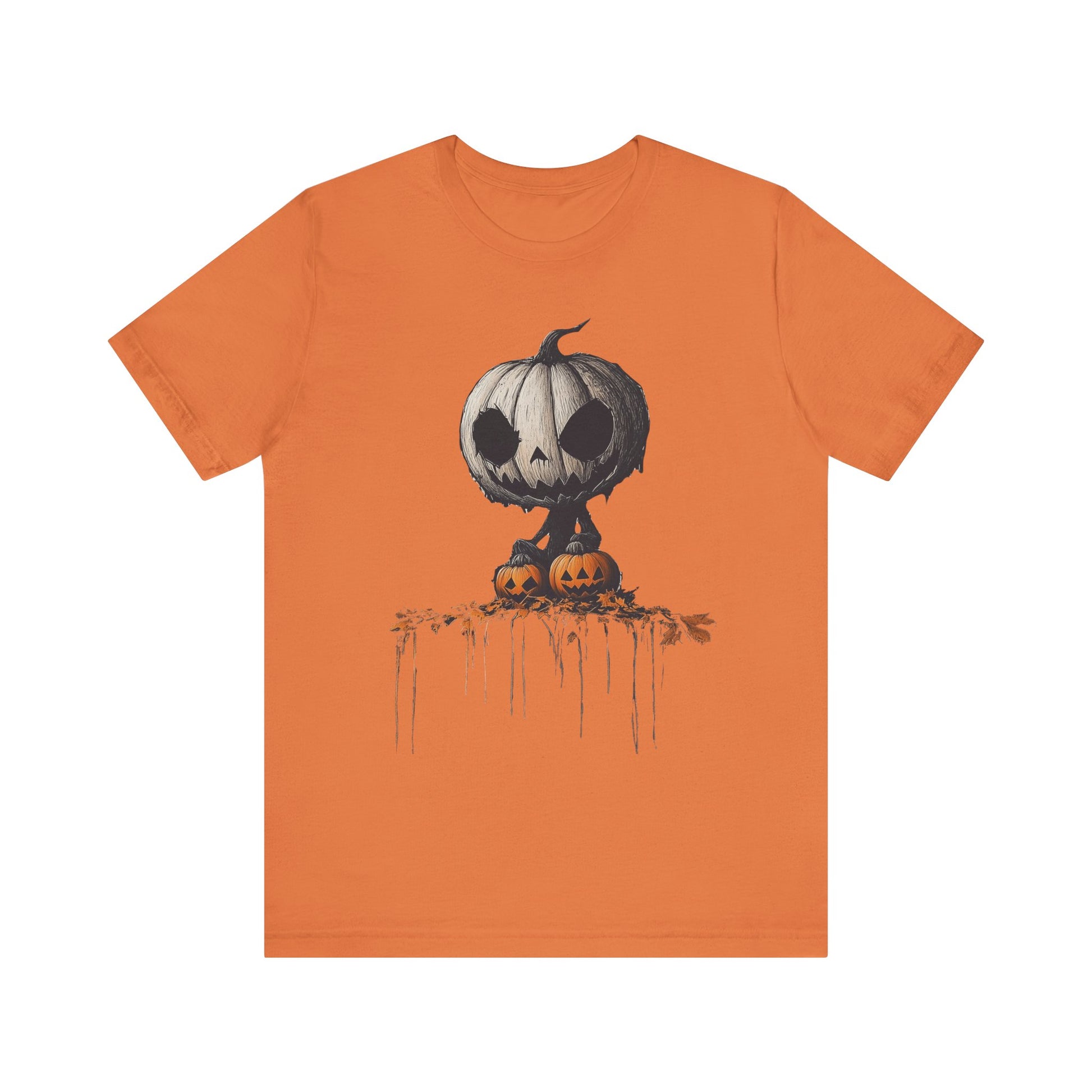 Halloween Spirit Graphic Tee Chillin' with the Pumpkin King