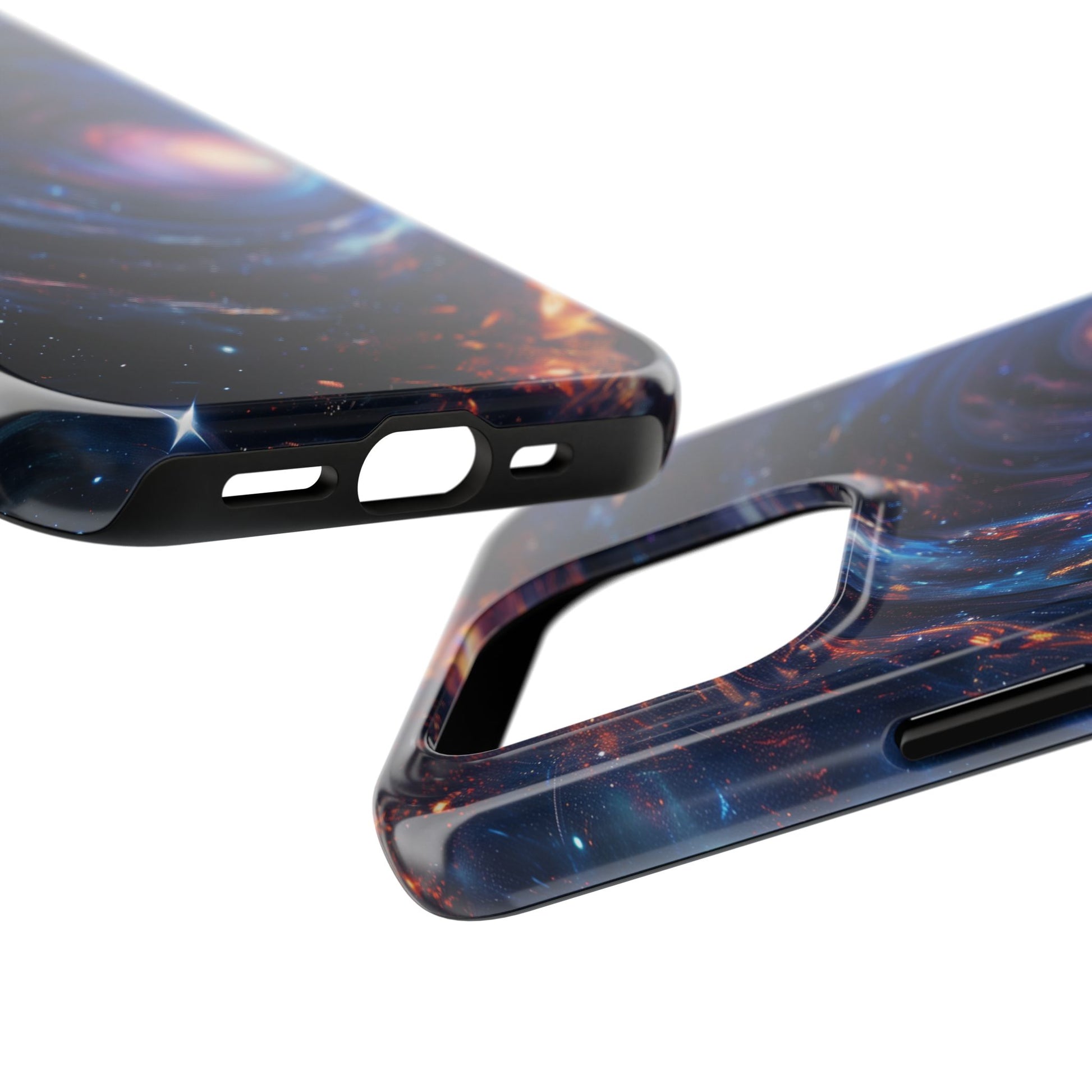 Dr Who inspired Phone Case - Space Wormholes Phone Case - Cosmic Galaxy Cover with Futuristic Wormhole Design - Sci-Fi Protective Case