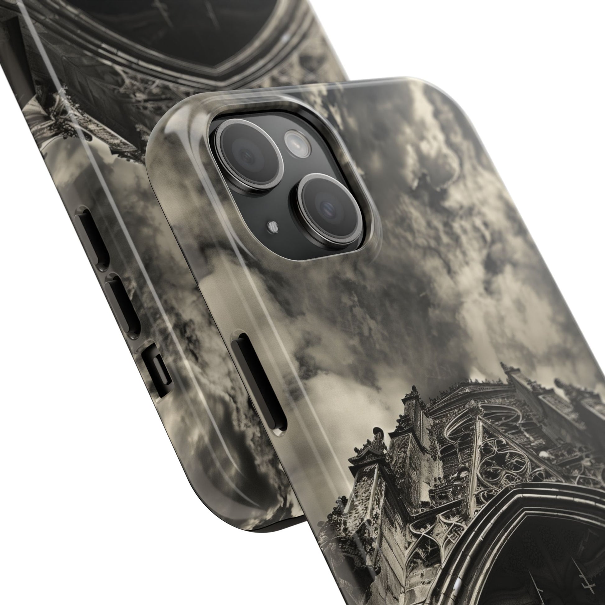 Gothic Art Phone Case Dark Academia, Cathedral Phone Case, Halloween Spooky Season, Gothic Architecture, Gargoyle Phone iPhone 15 Pro Max