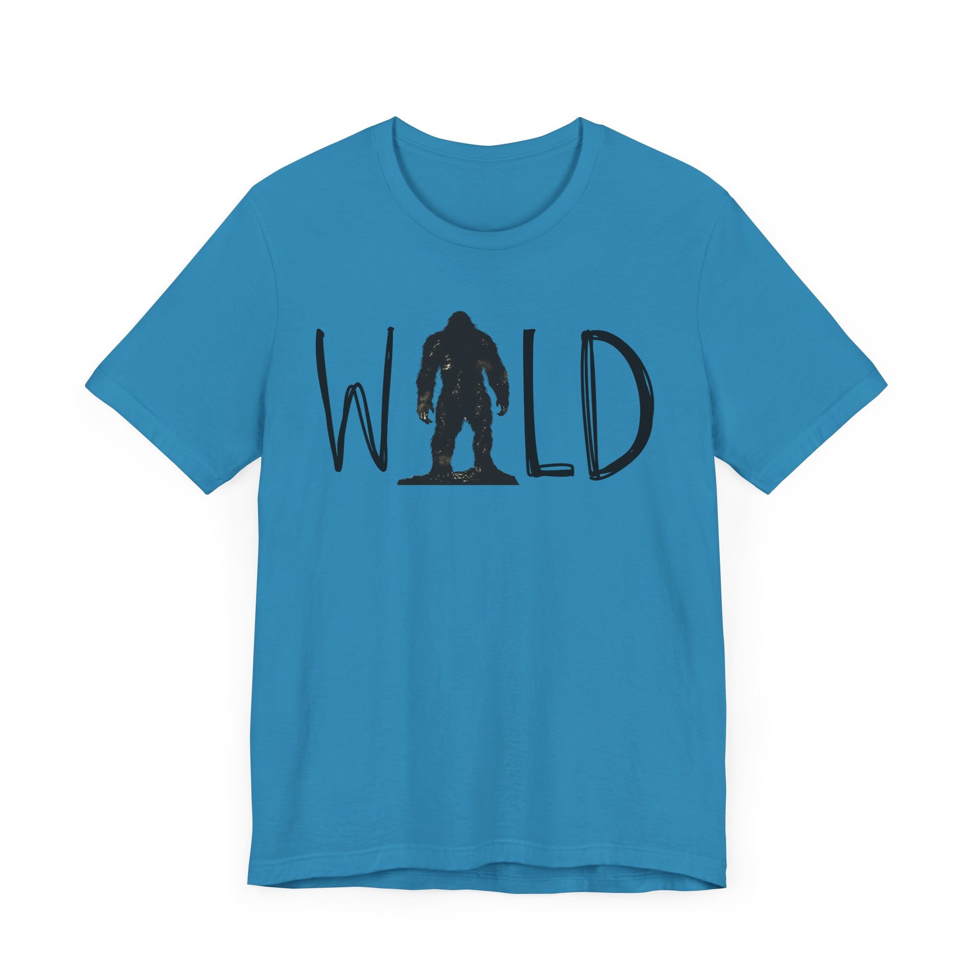 Wild Shirt, Bigfoot Tshirt, Bigfoot WILD Shirt, Camping Shirt, Outdoors Shirt, Bigfoot Shirt, Shirt for Camping, Camping Trip Shirt, Bigfoot