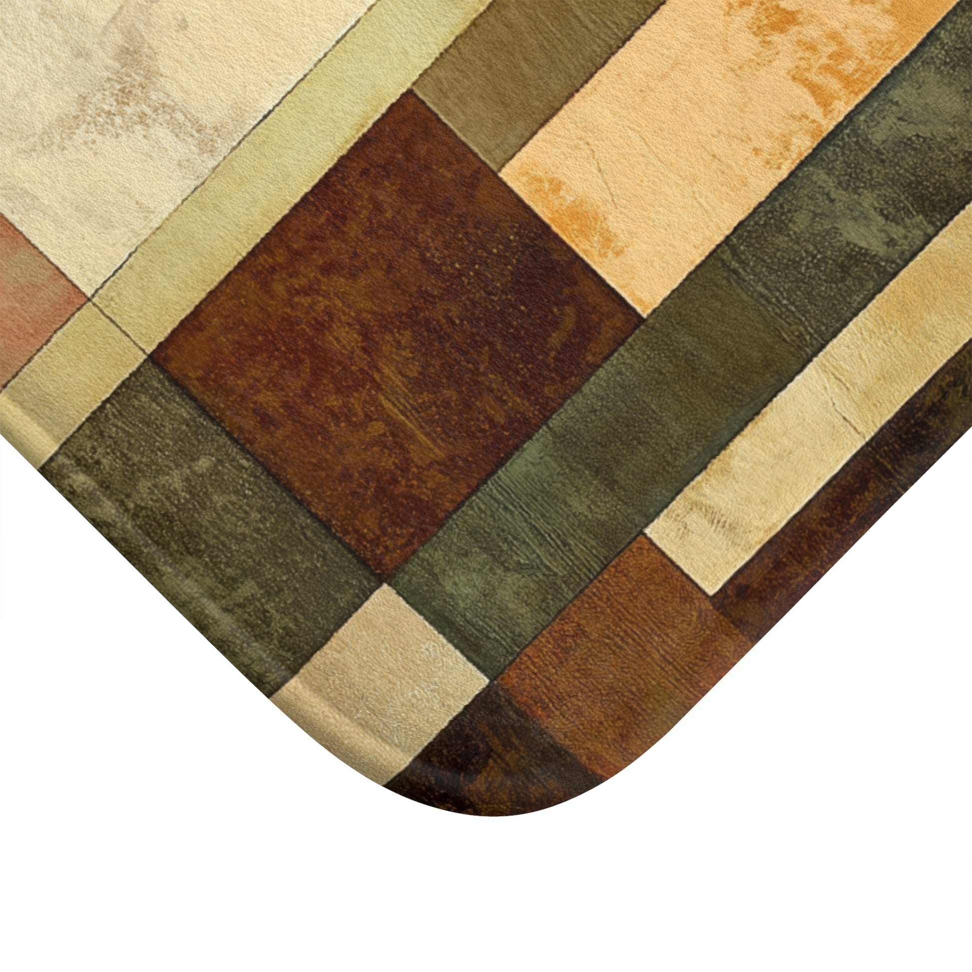 Prairie Style Art Deco Bath Mat Frank Lloyd Wright Geometric Home Decor Bathroom Rug Housewarming Gift Floor Mat Shower Mat