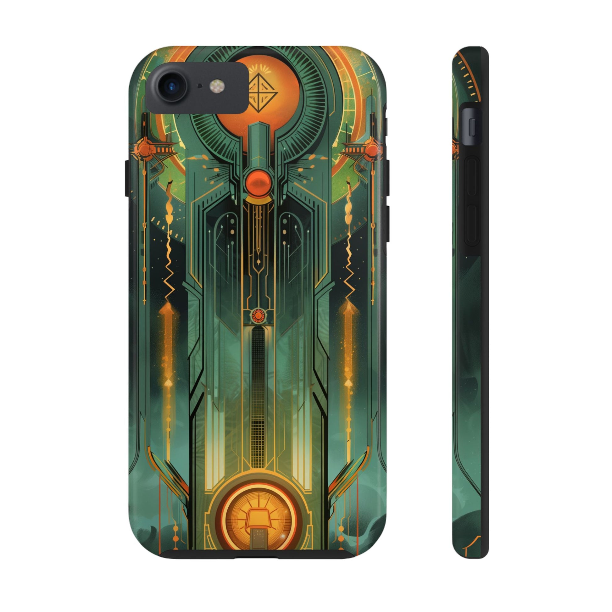 Art Deco Phone Case, Architecture Phone Case, Durable iPhone Case, Gift for Architect, iPhone 14 Case, Art Deco Building Phone Case