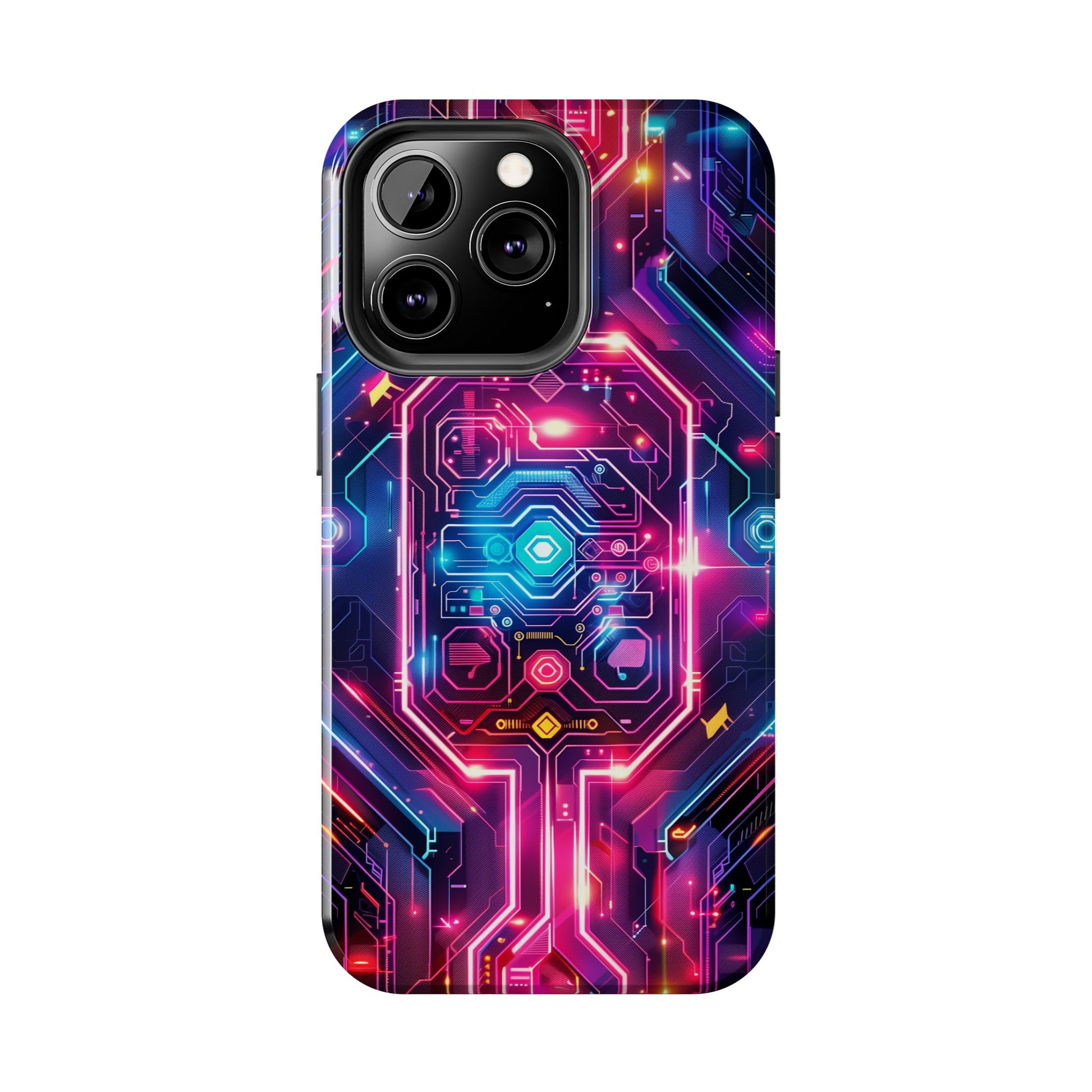 Circuit Board Phone Case, Futuristic Circuit Phone Case, High-Tech Gift for Him, Custom Sci-Fi Phone Case, iphone 15 pro max