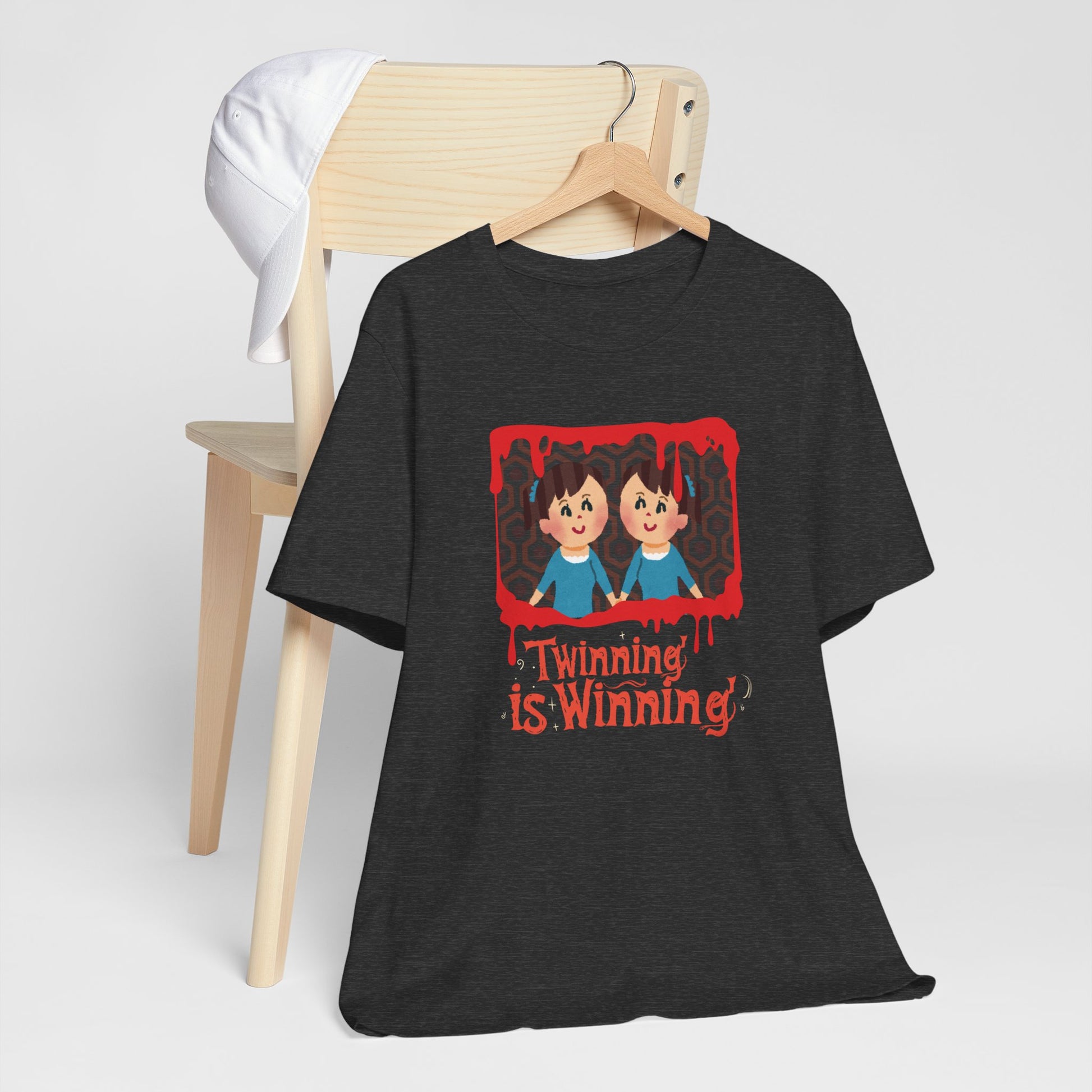 Twinning is Winning Shining Inspired Halloween Graphic Tee