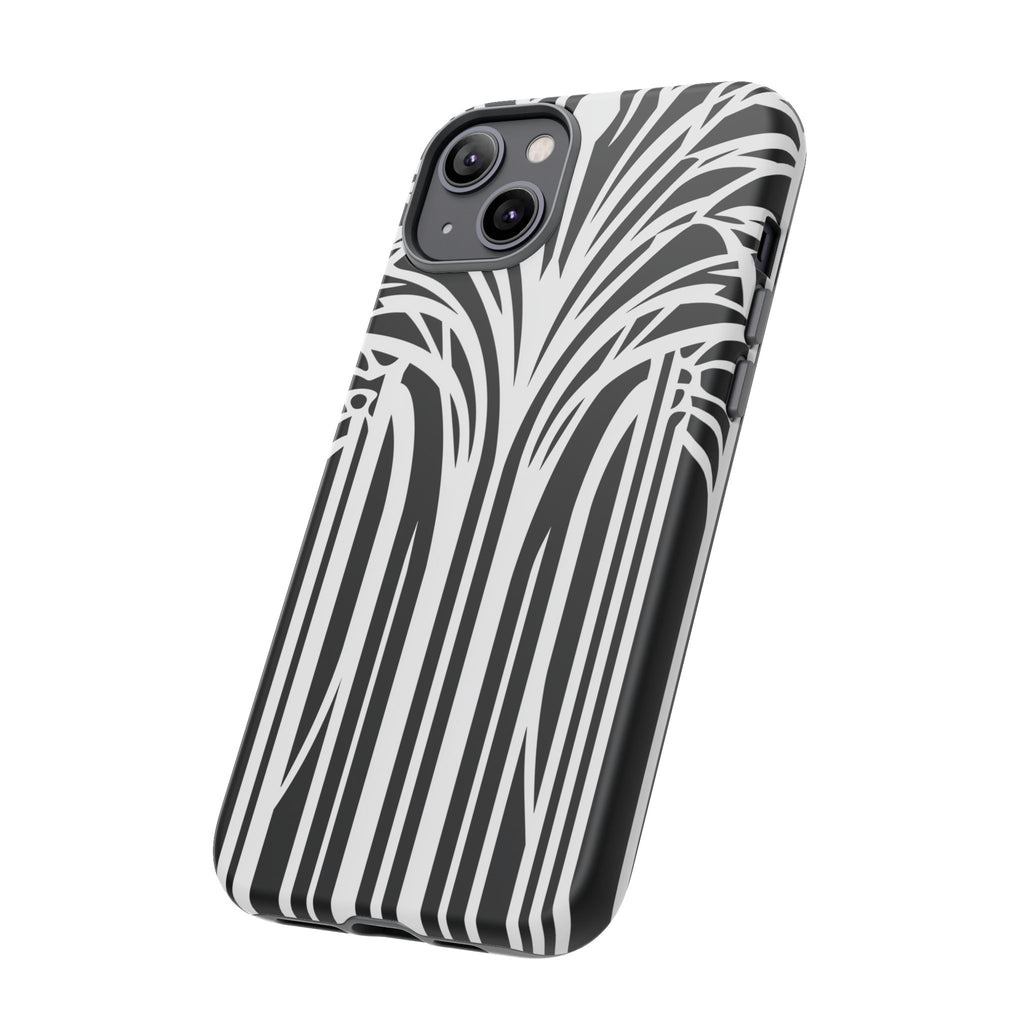 Blank White Art Deco Palm Tree Phone Case Design Lempicka Frank Lloyd Wright Prairie Style Stylish iphone 13 14 15 16 Pro Max Plus Galaxy