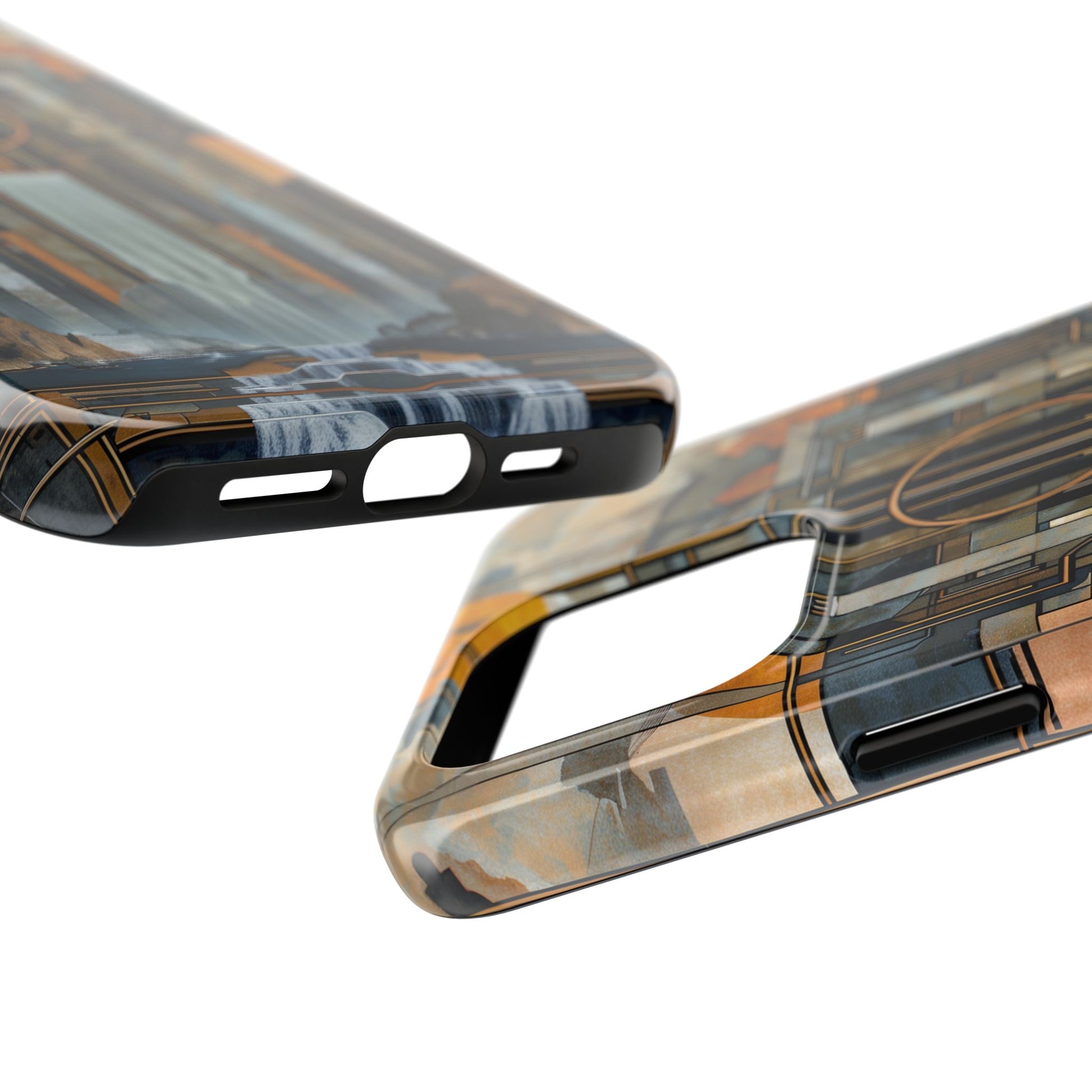 Falling Water Inspired Phone Case - Frank Lloyd Wright Design - Architectural Phone Cover - Unique Phone Accessory