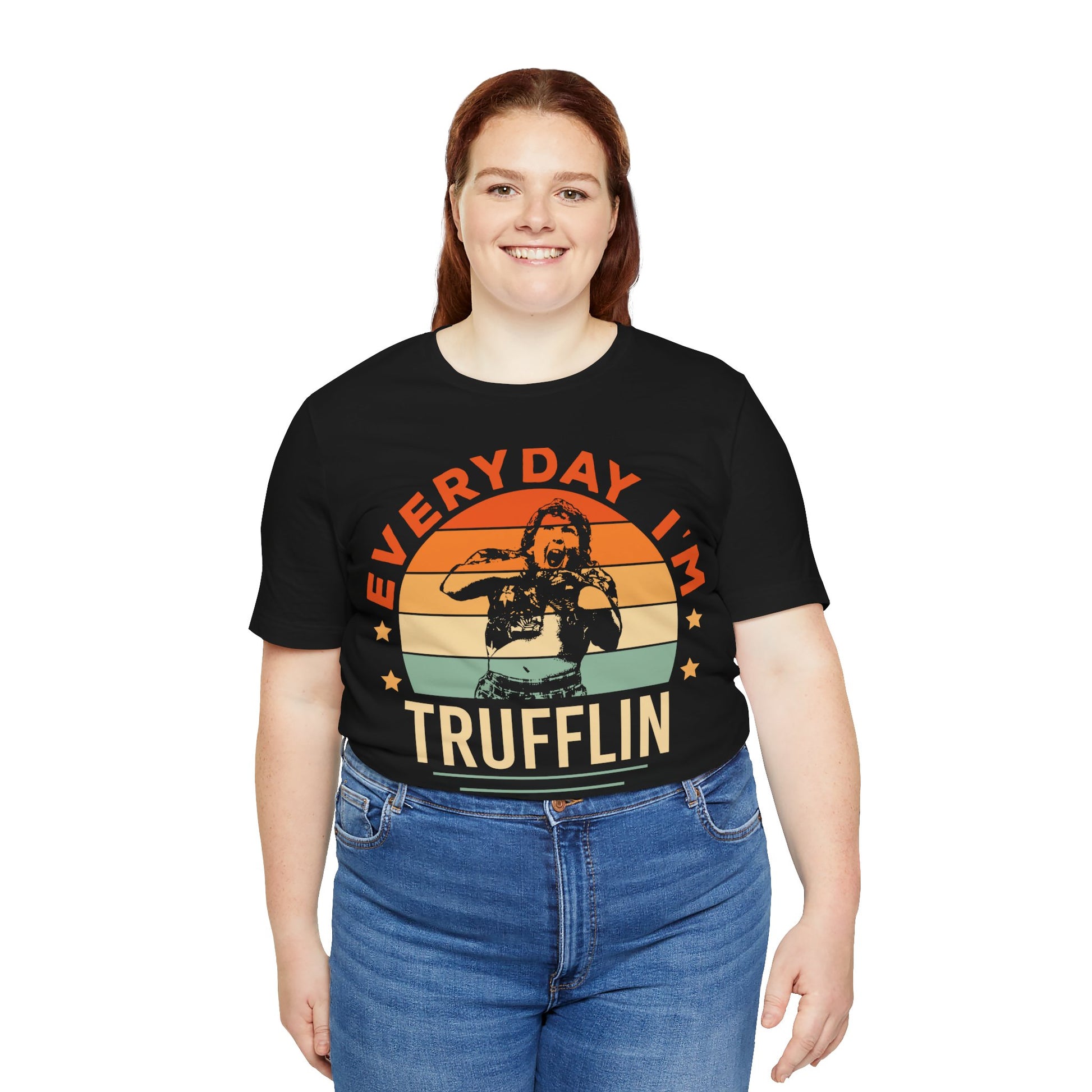 Everyday I’m Trufflin Goonies Inspired Retro Tee