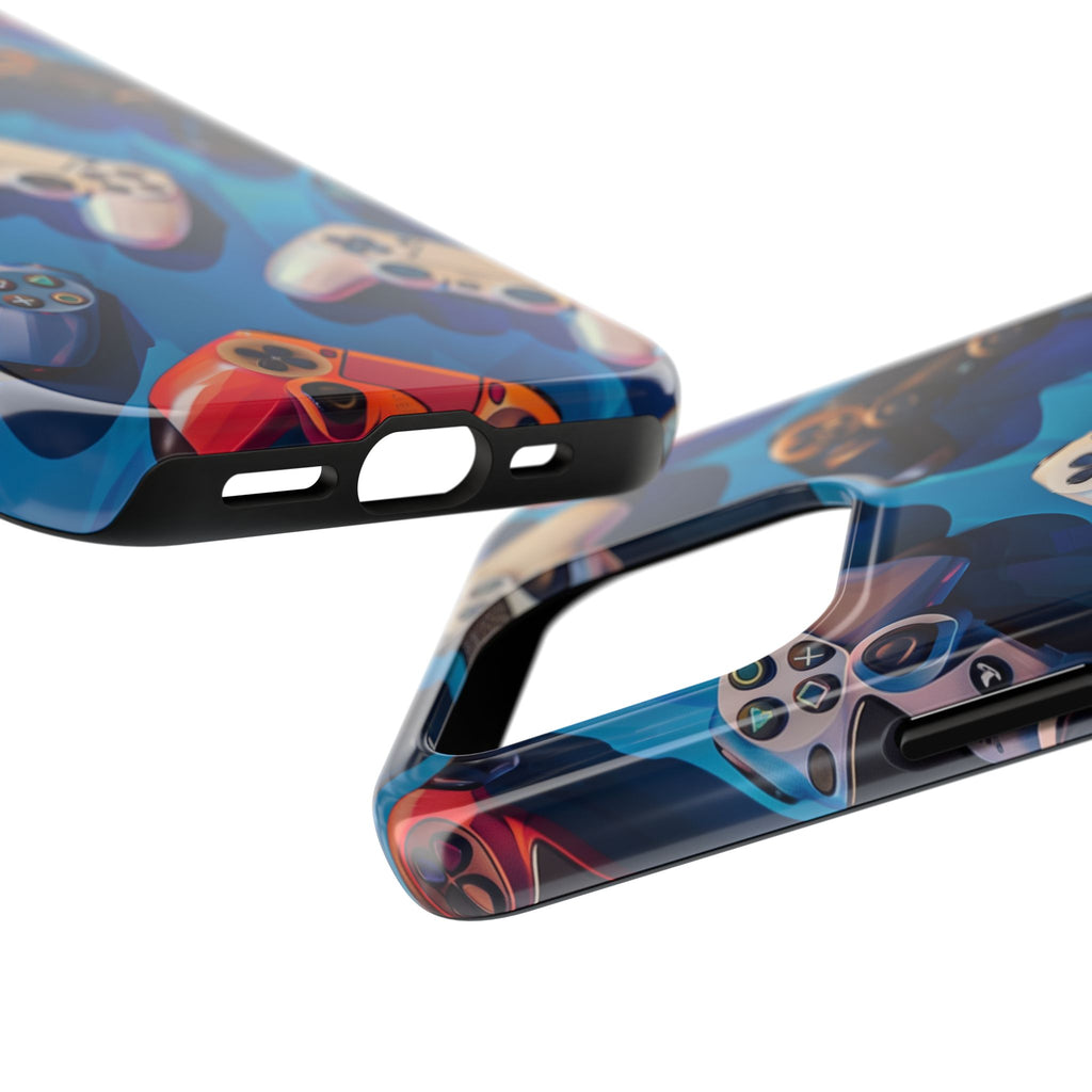 Video Game Controllers iPhone Case - Gamer Tough Phone Cover - Modern Gaming