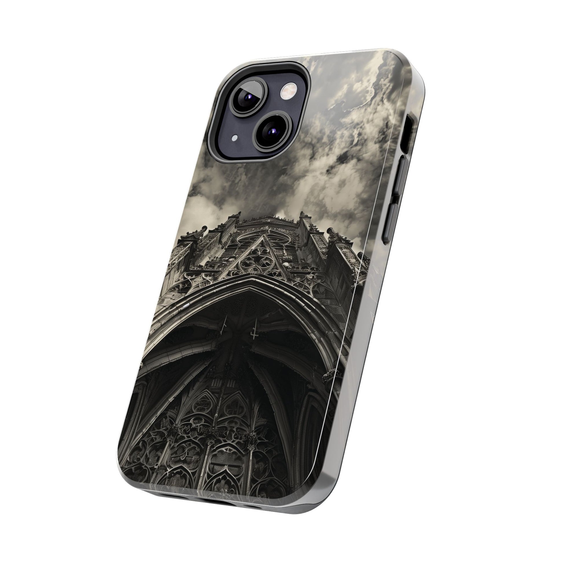 Gothic Art Phone Case Dark Academia, Cathedral Phone Case, Halloween Spooky Season, Gothic Architecture, Gargoyle Phone iPhone 15 Pro Max
