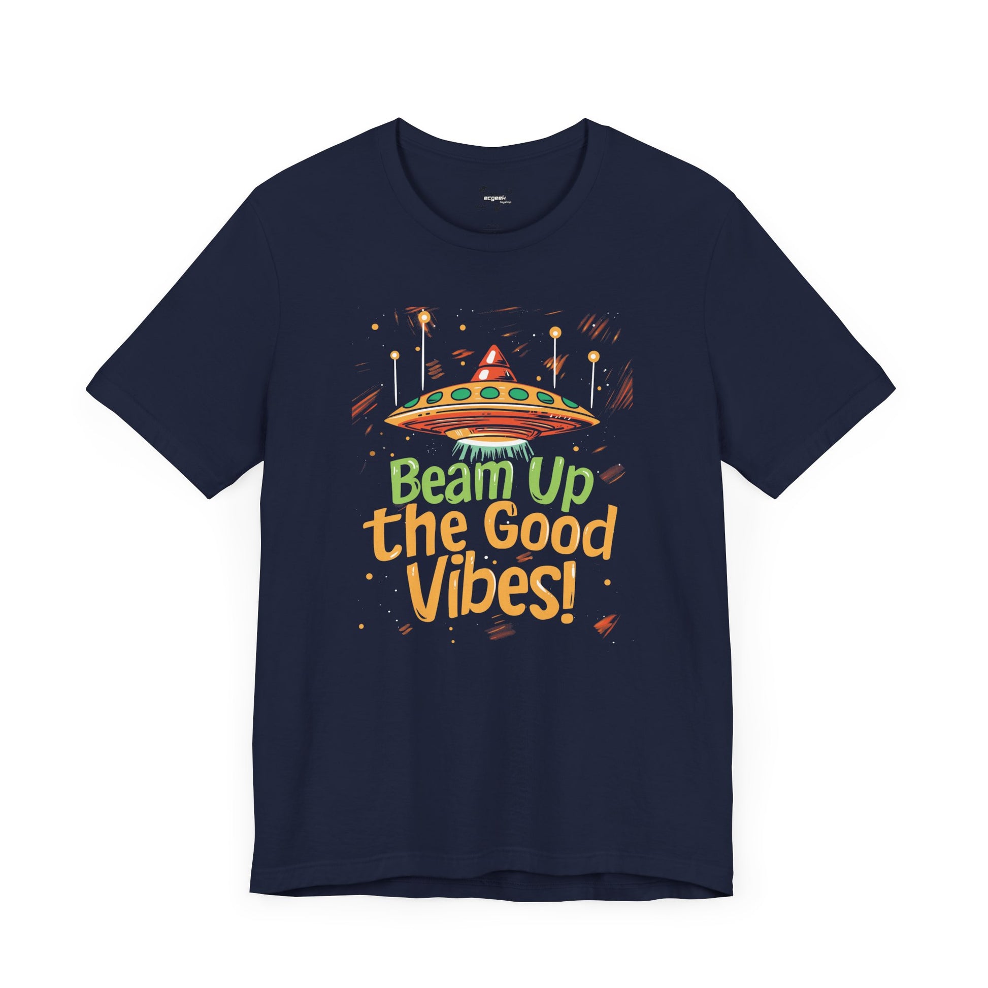 Positivity Nerd Shirt UFO Geek Shirt, Funny Nerd Shirt, Nerd Humor, Funny Geek Shirt, Custom Graphic Tee